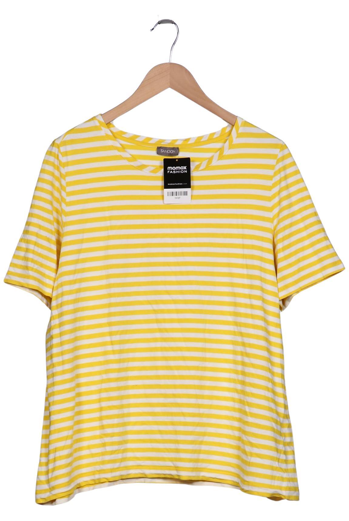 

Samoon by Gerry Weber Damen T-Shirt, gelb, Gr. 48