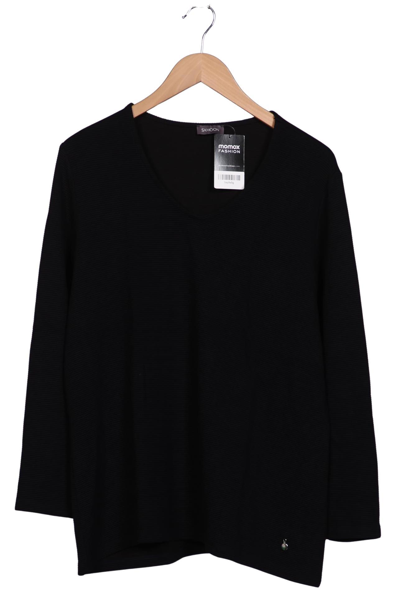 

Samoon by Gerry Weber Damen Sweatshirt, schwarz, Gr. 46