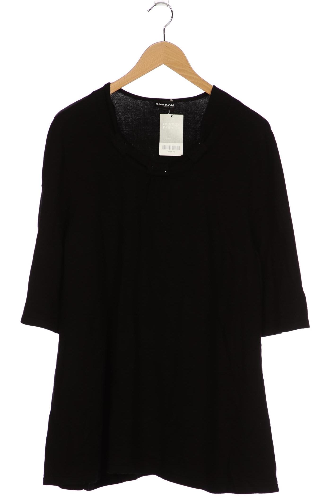 

Samoon by Gerry Weber Damen Pullover, schwarz, Gr. 52
