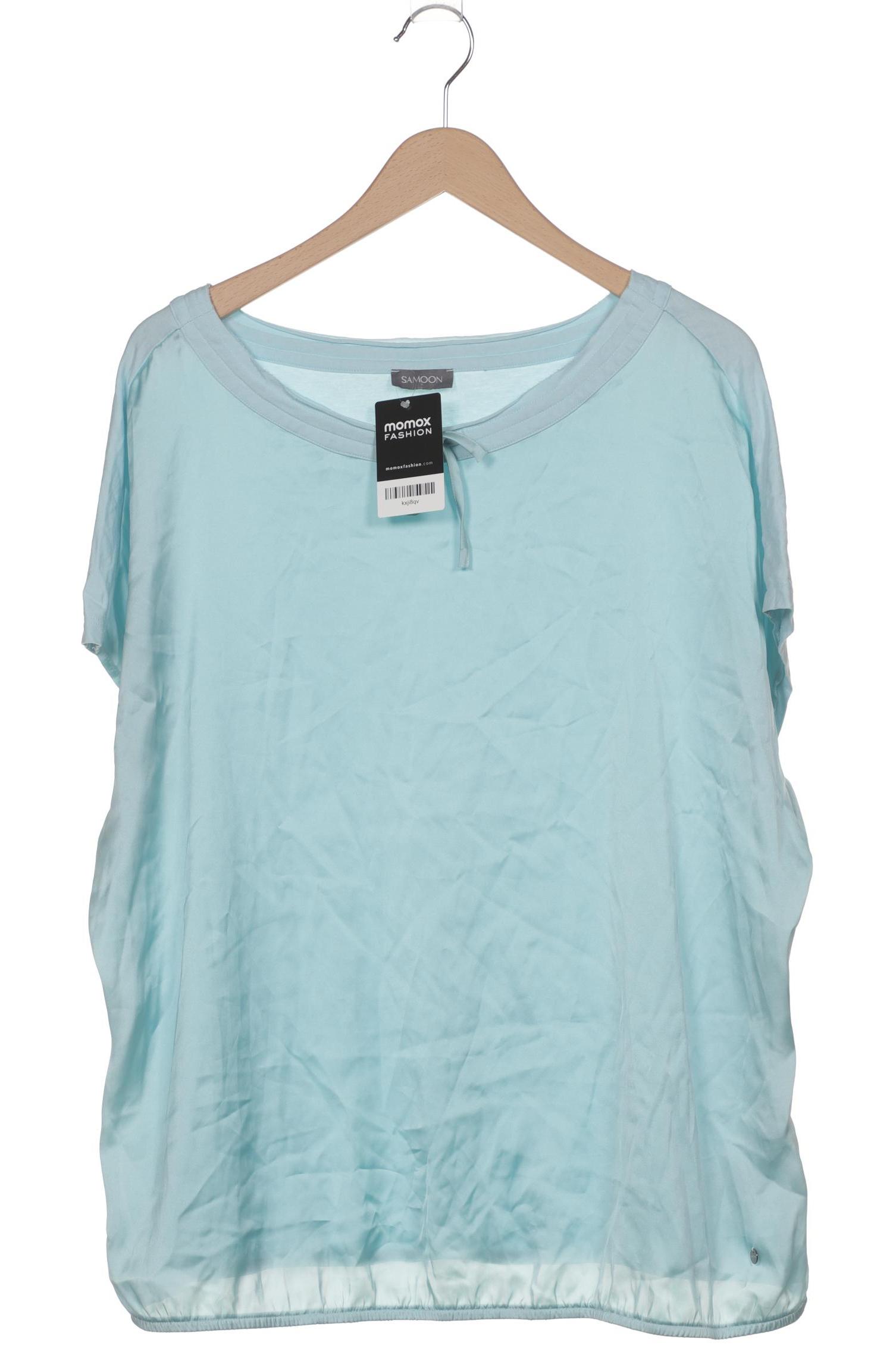 

Samoon by Gerry Weber Damen T-Shirt, blau, Gr. 48