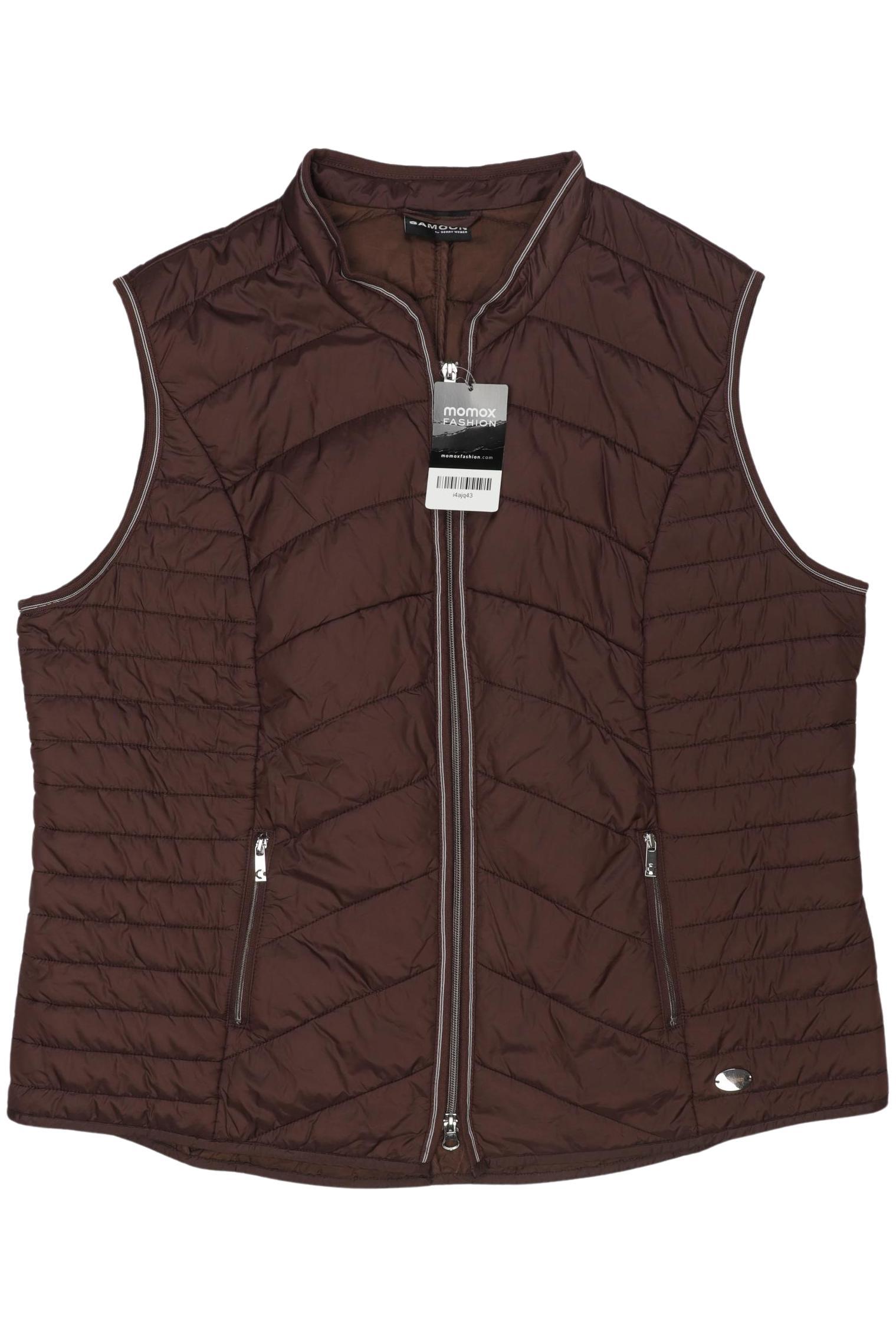 

Samoon by Gerry Weber Damen Weste, braun, Gr. 48