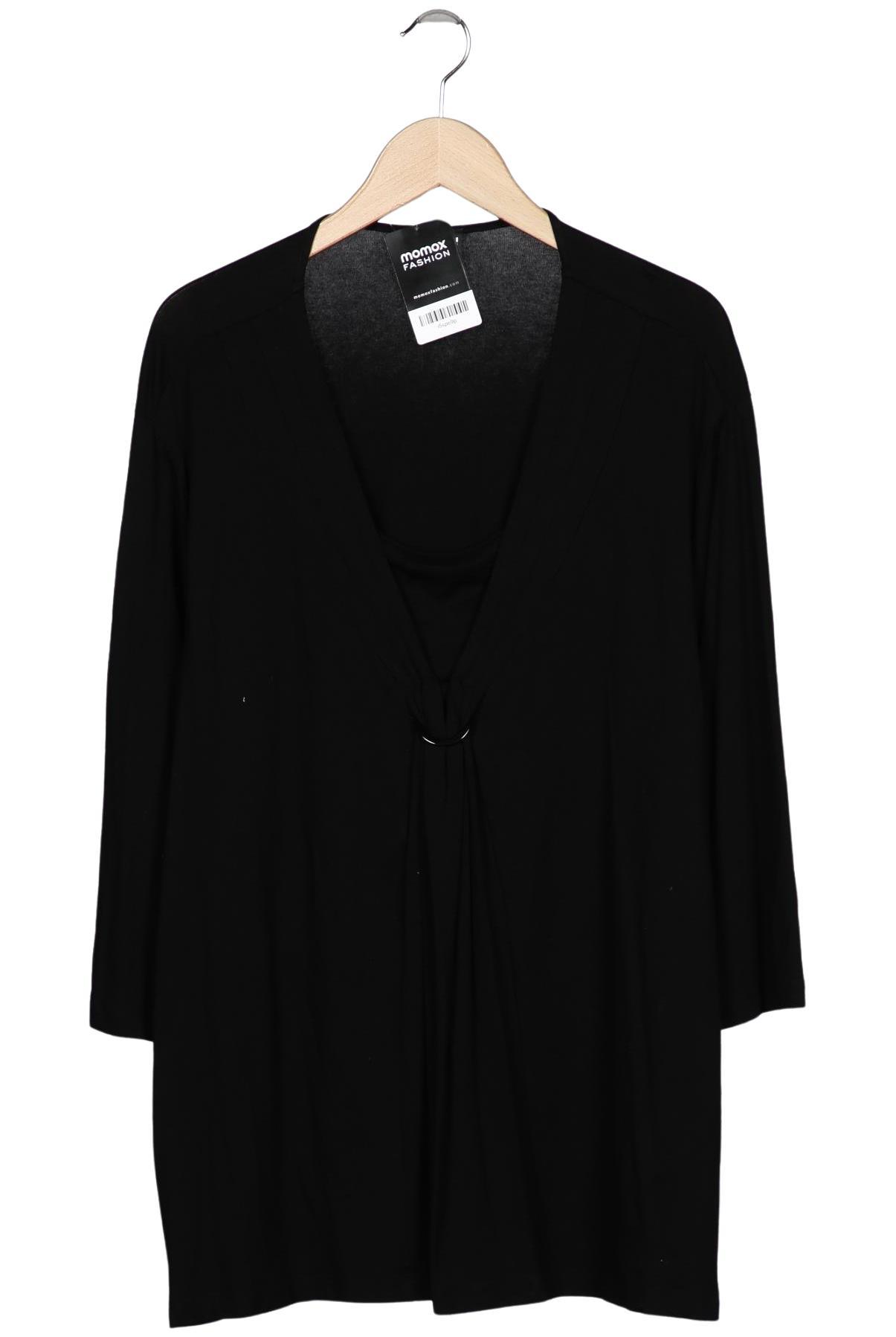 

Samoon by Gerry Weber Damen Langarmshirt, schwarz, Gr. 52