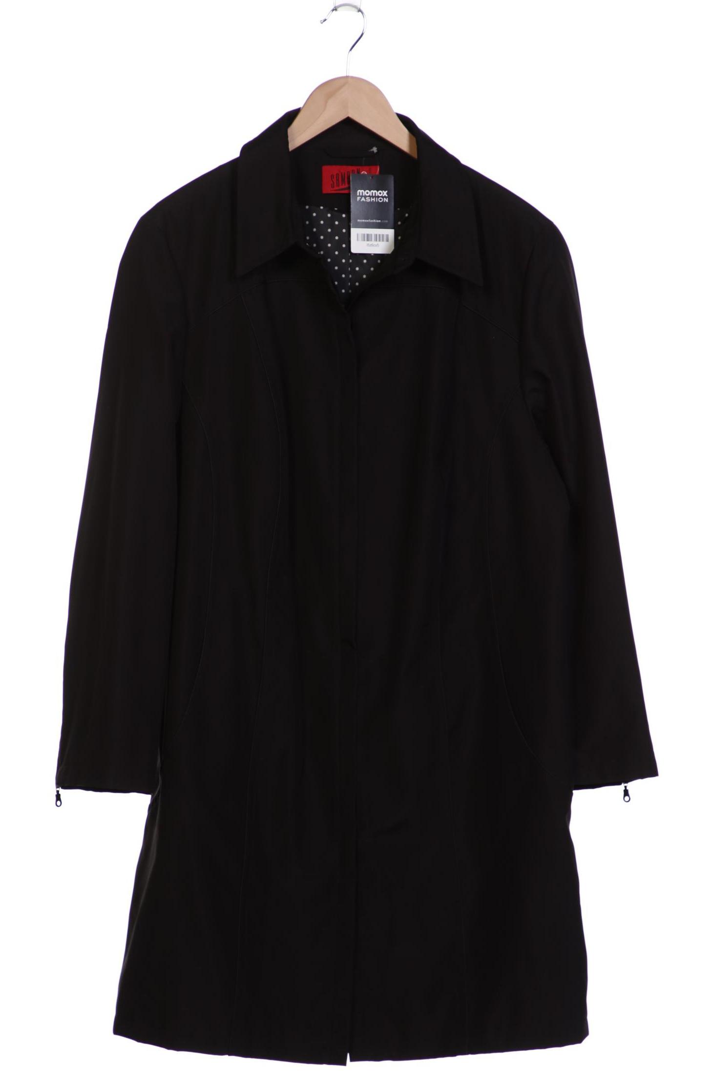 

Samoon by Gerry Weber Damen Mantel, schwarz, Gr. 46