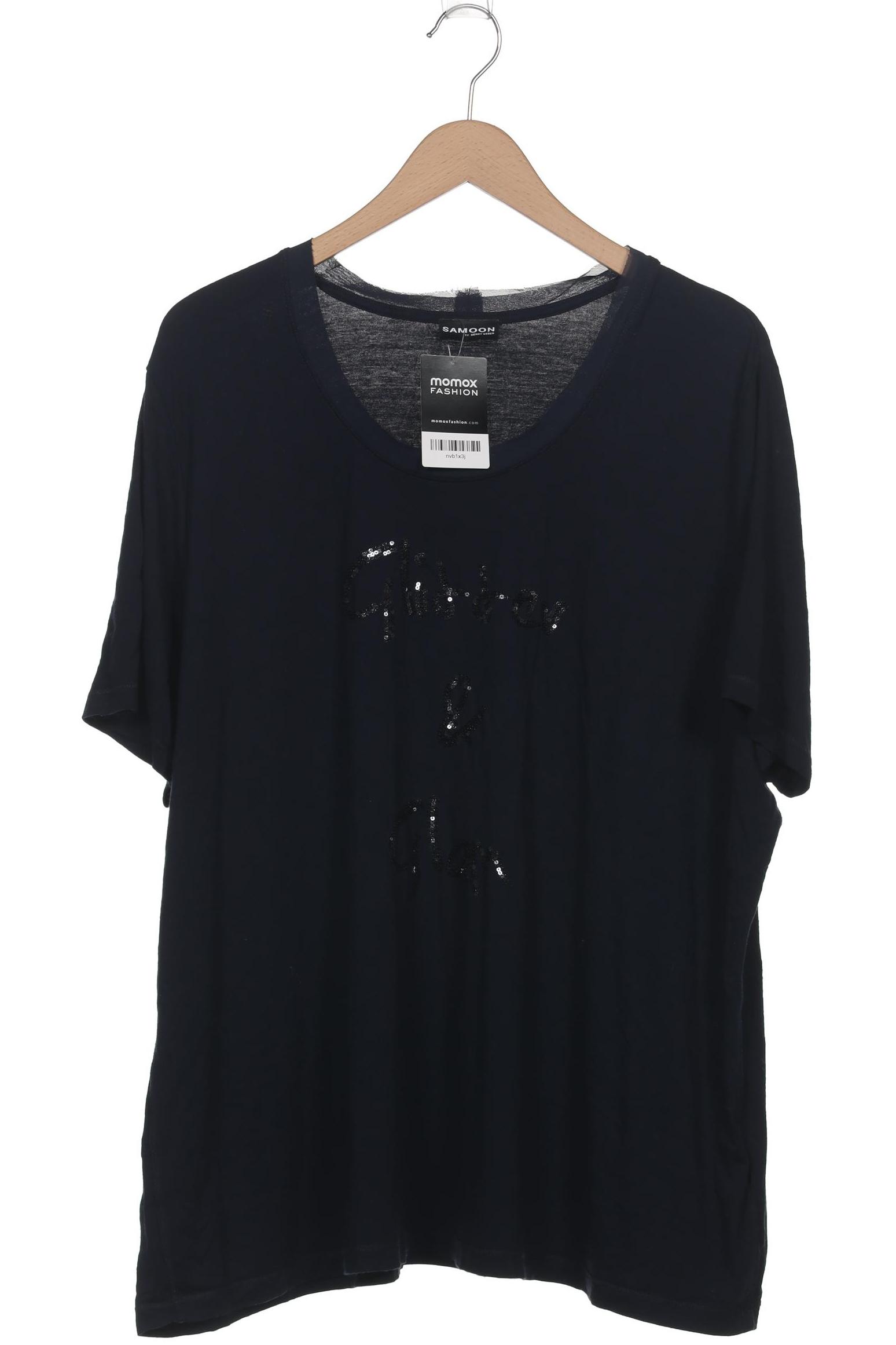 

Samoon by Gerry Weber Damen T-Shirt, marineblau, Gr. 52