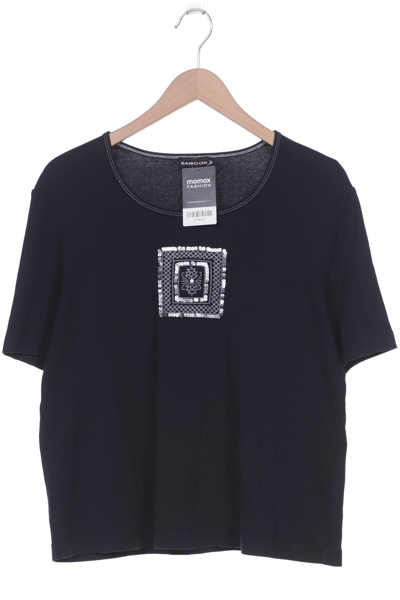 

Samoon by Gerry Weber Damen T-Shirt, marineblau, Gr. 44