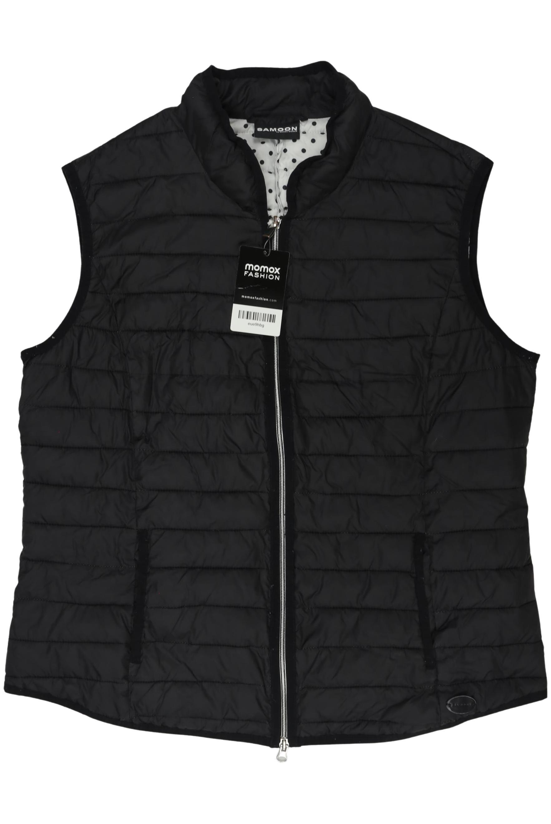 

Samoon by Gerry Weber Damen Weste, schwarz, Gr. 42