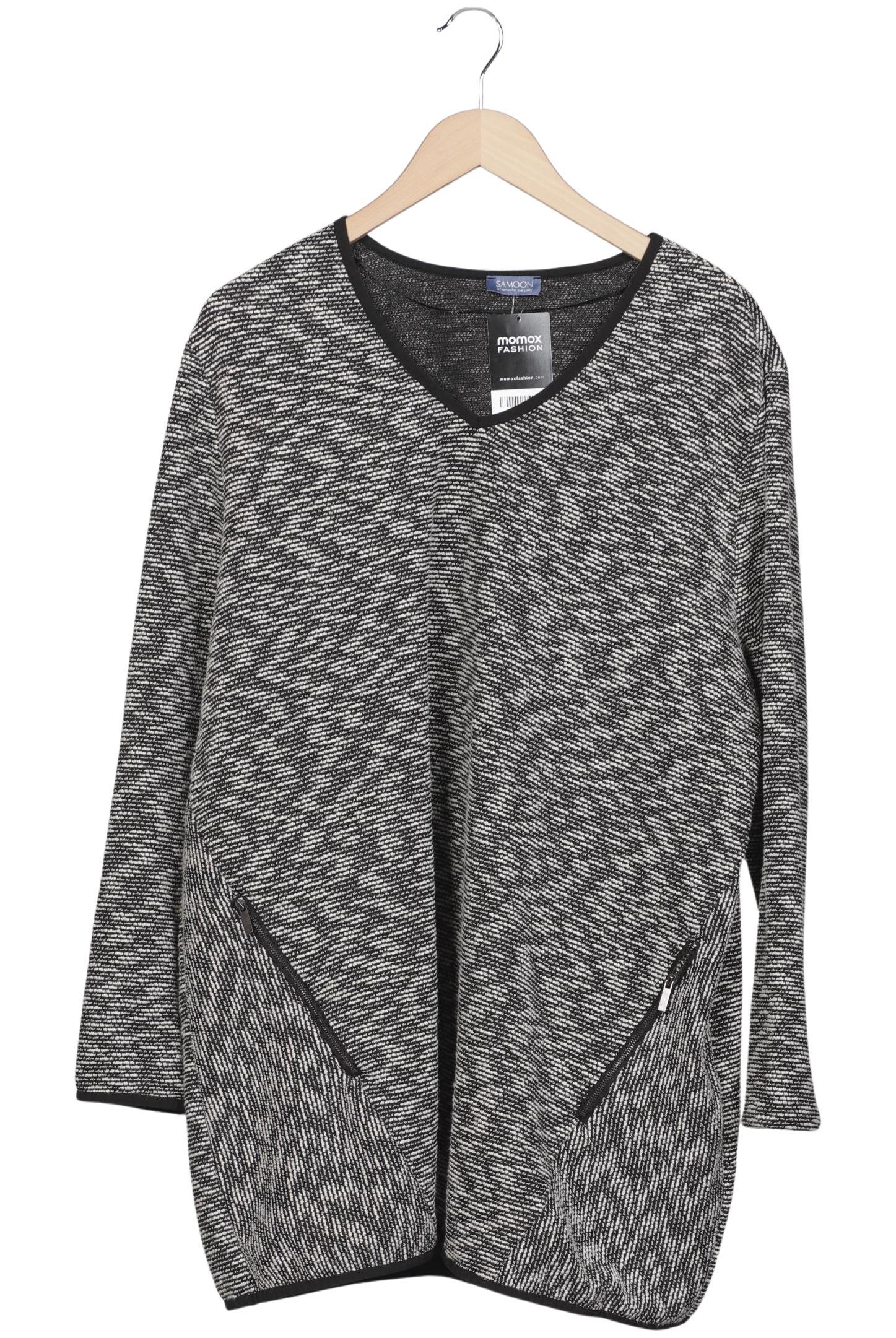 

Samoon by Gerry Weber Damen Langarmshirt, grau, Gr. 54