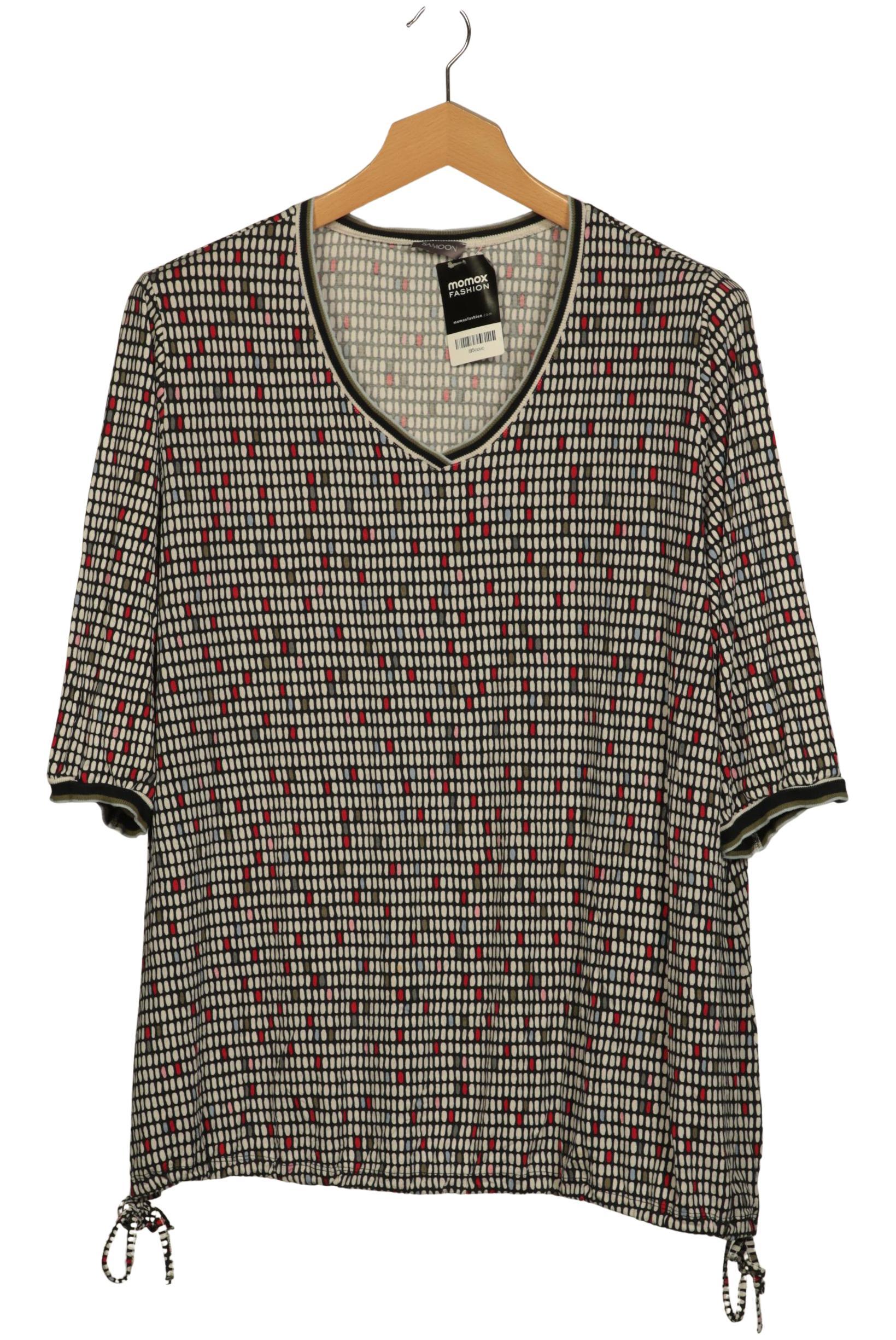 

Samoon by Gerry Weber Damen Langarmshirt, mehrfarbig, Gr. 52