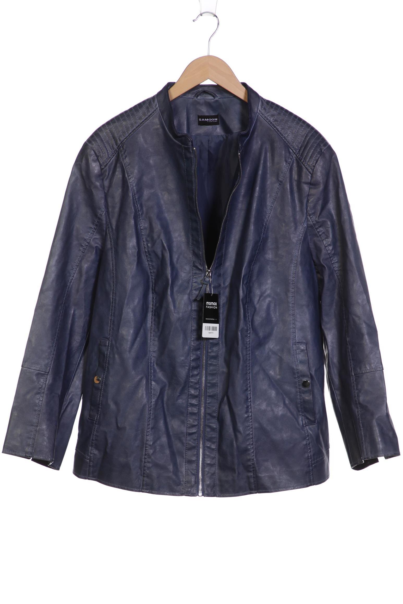 

Samoon by Gerry Weber Damen Jacke, blau, Gr. 52