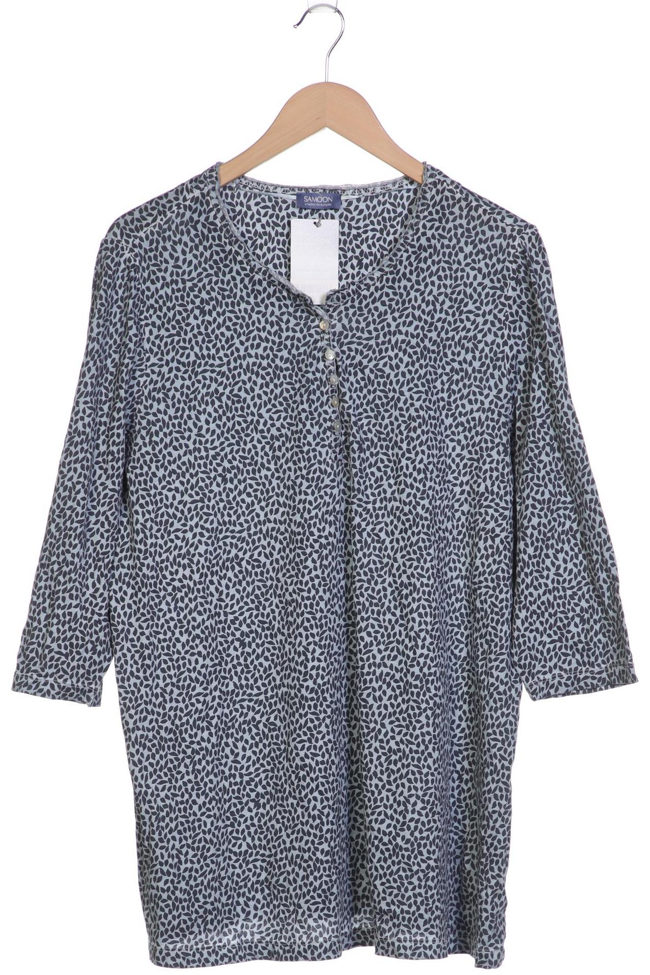 

SAMOON by Gerry Weber Damen Langarmshirt, hellblau