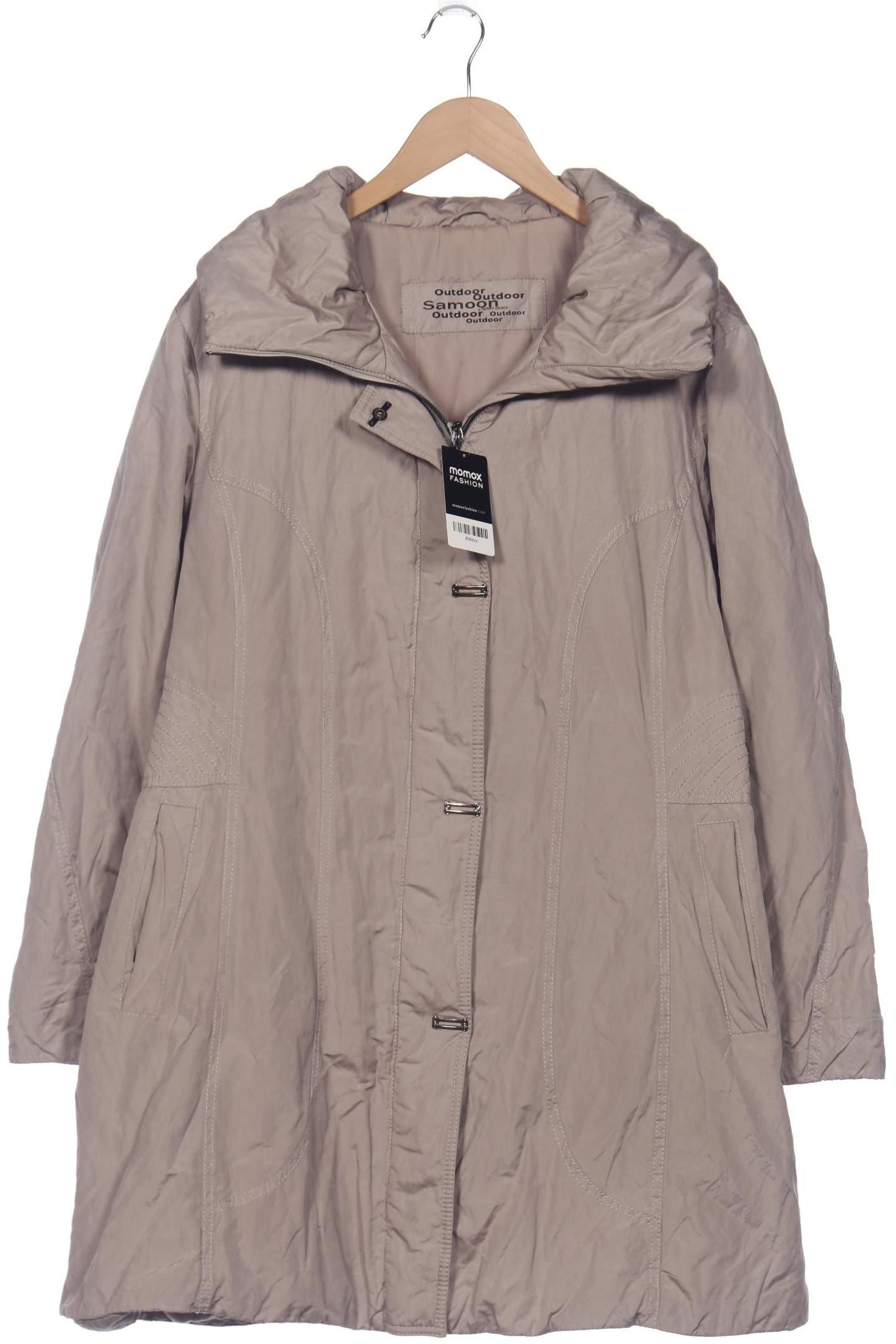 

Samoon by Gerry Weber Damen Mantel, beige, Gr. 48