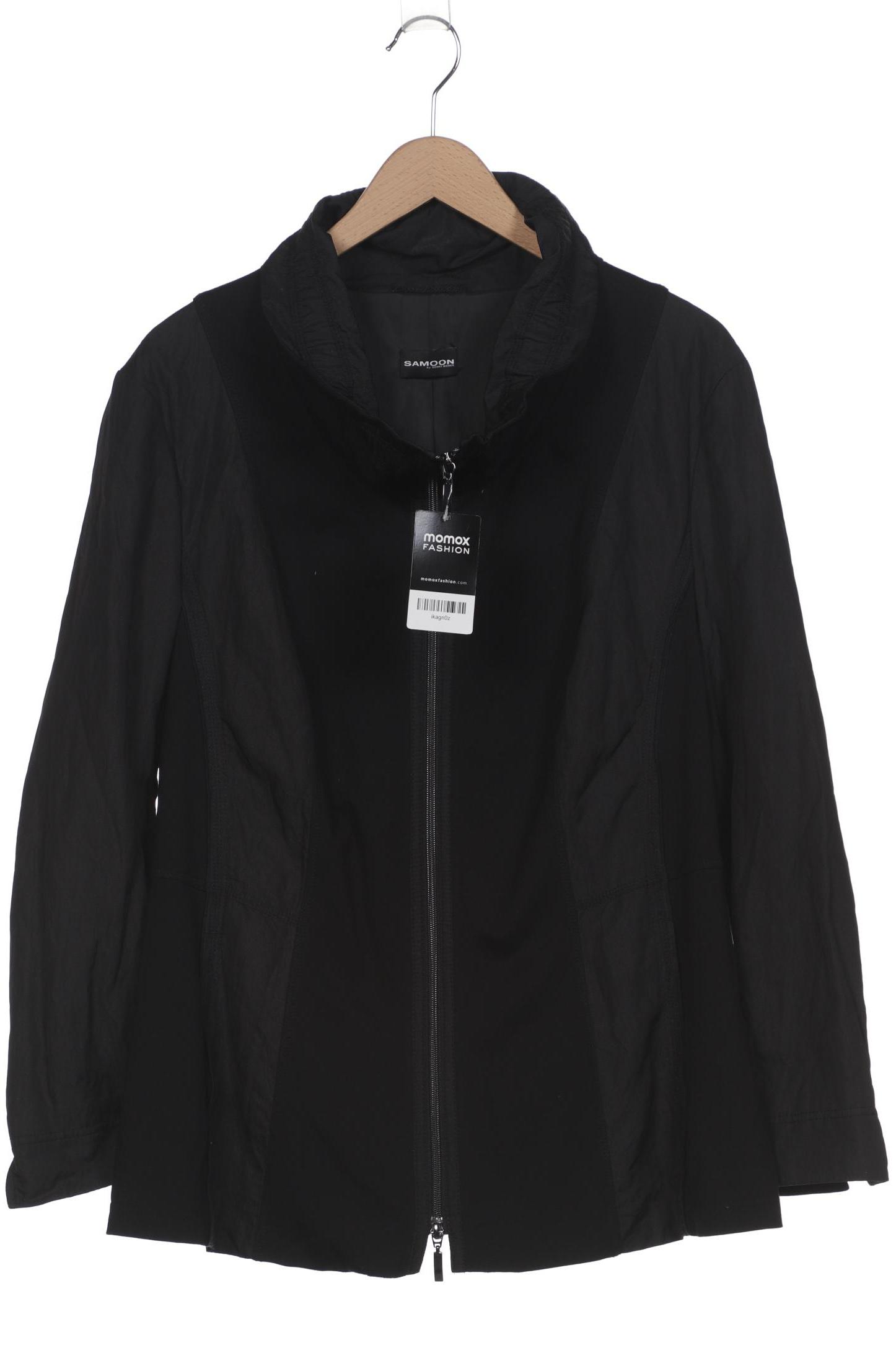 

Samoon by Gerry Weber Damen Jacke, schwarz, Gr. 48