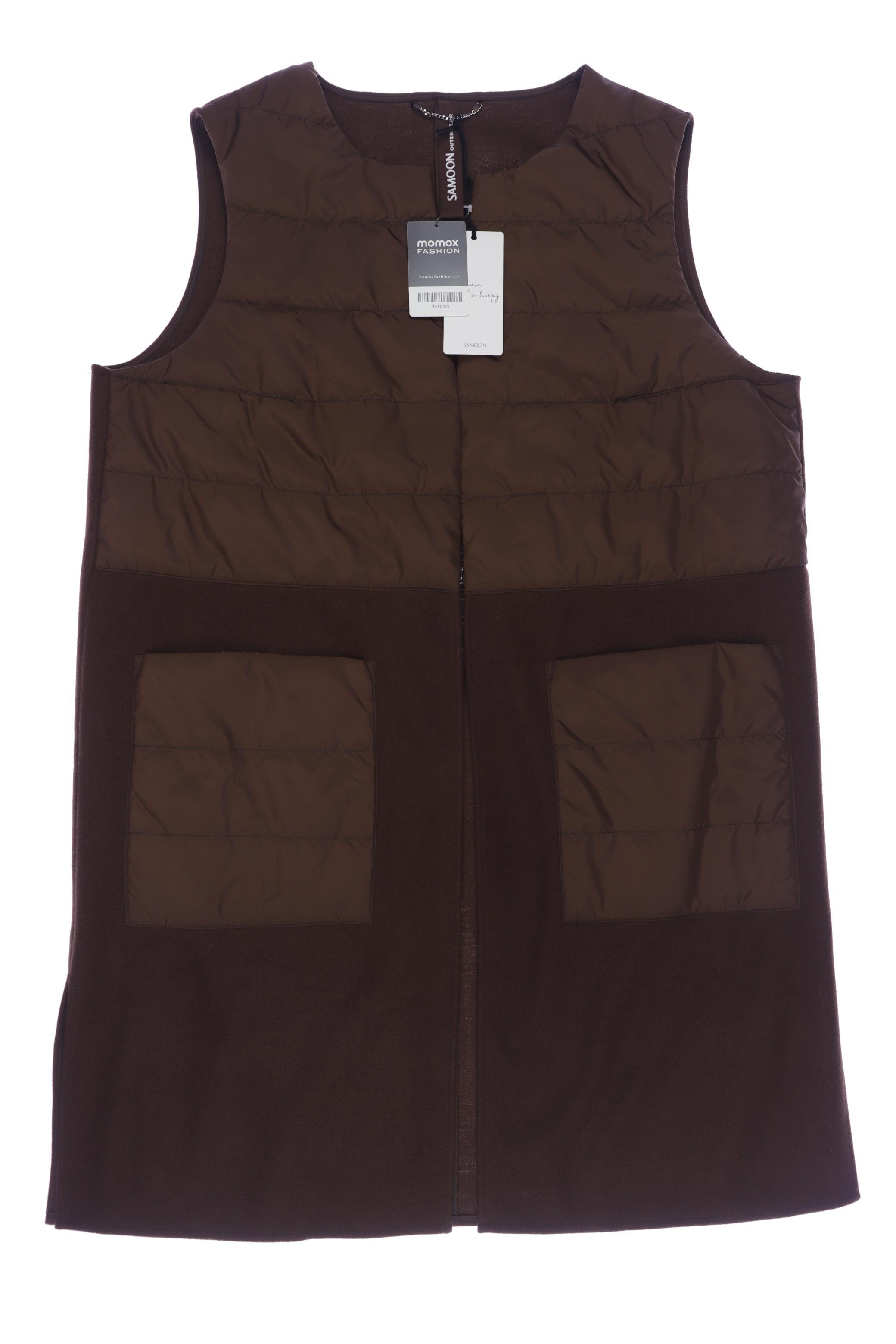 

Samoon by Gerry Weber Damen Weste, braun, Gr. 44