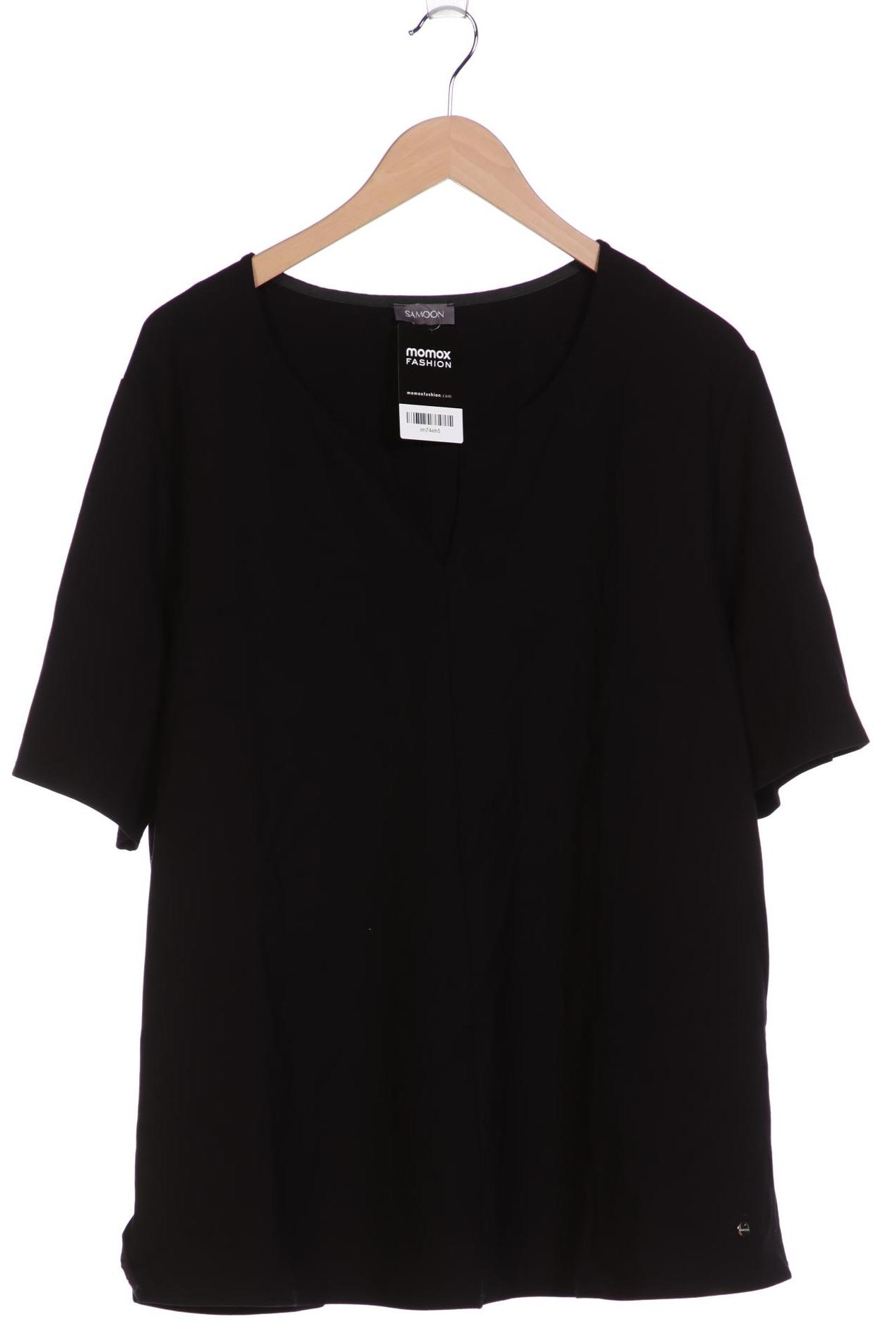 

Samoon by Gerry Weber Damen T-Shirt, schwarz, Gr. 52