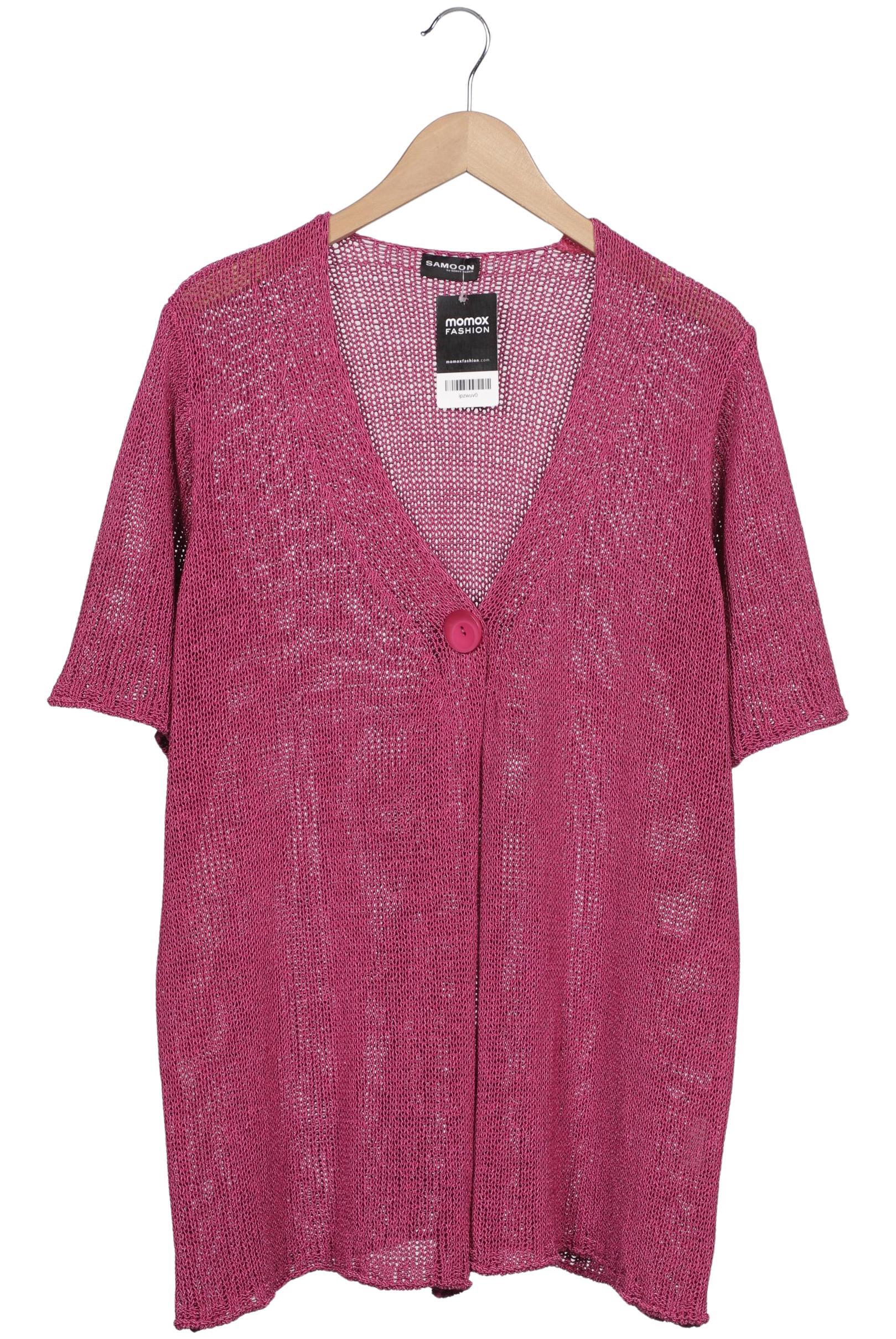 

Samoon by Gerry Weber Damen Strickjacke, pink, Gr. 50