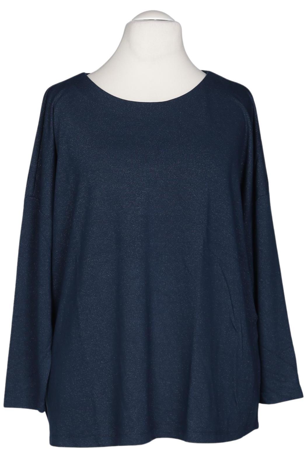 

Samoon by Gerry Weber Damen Langarmshirt, marineblau, Gr. 60