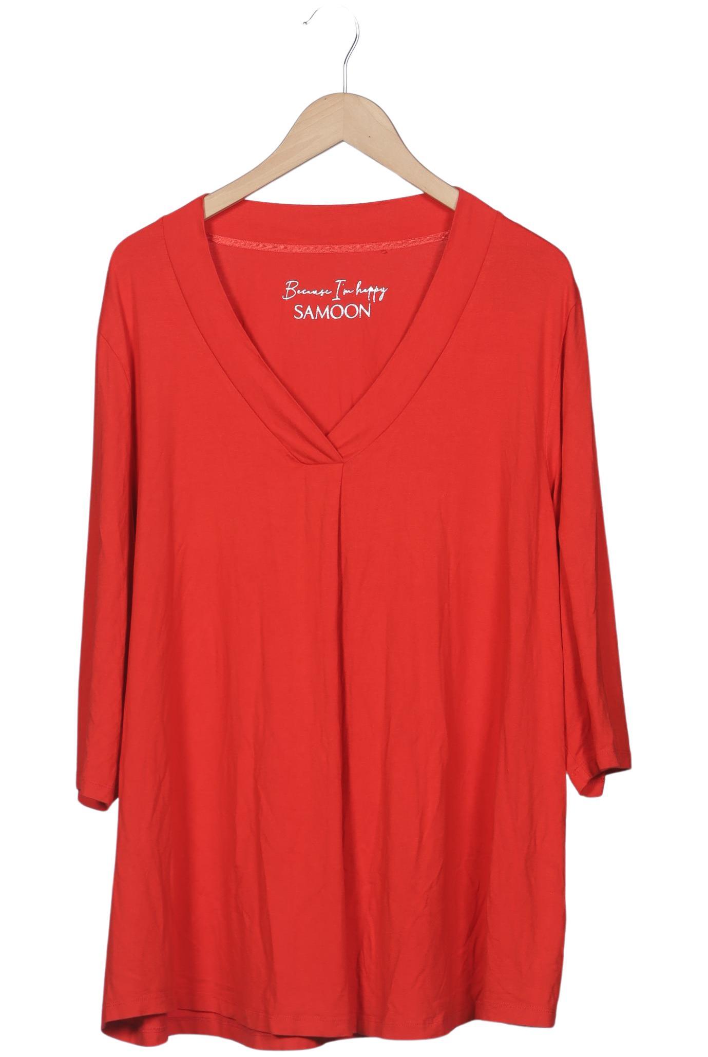 

Samoon by Gerry Weber Damen T-Shirt, rot, Gr. 52