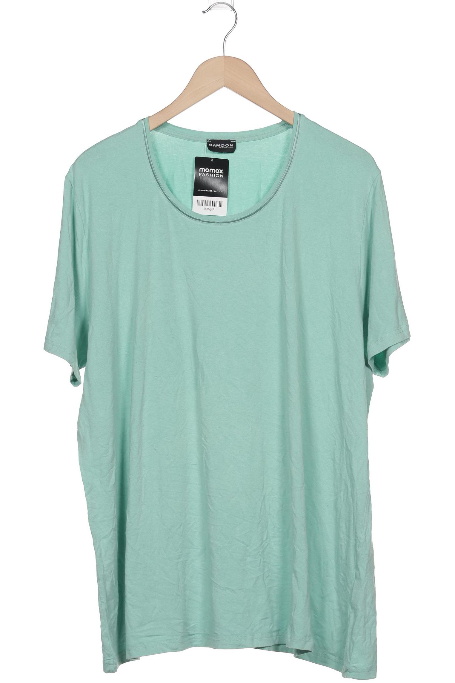 

Samoon by Gerry Weber Damen T-Shirt, hellgrün, Gr. 52