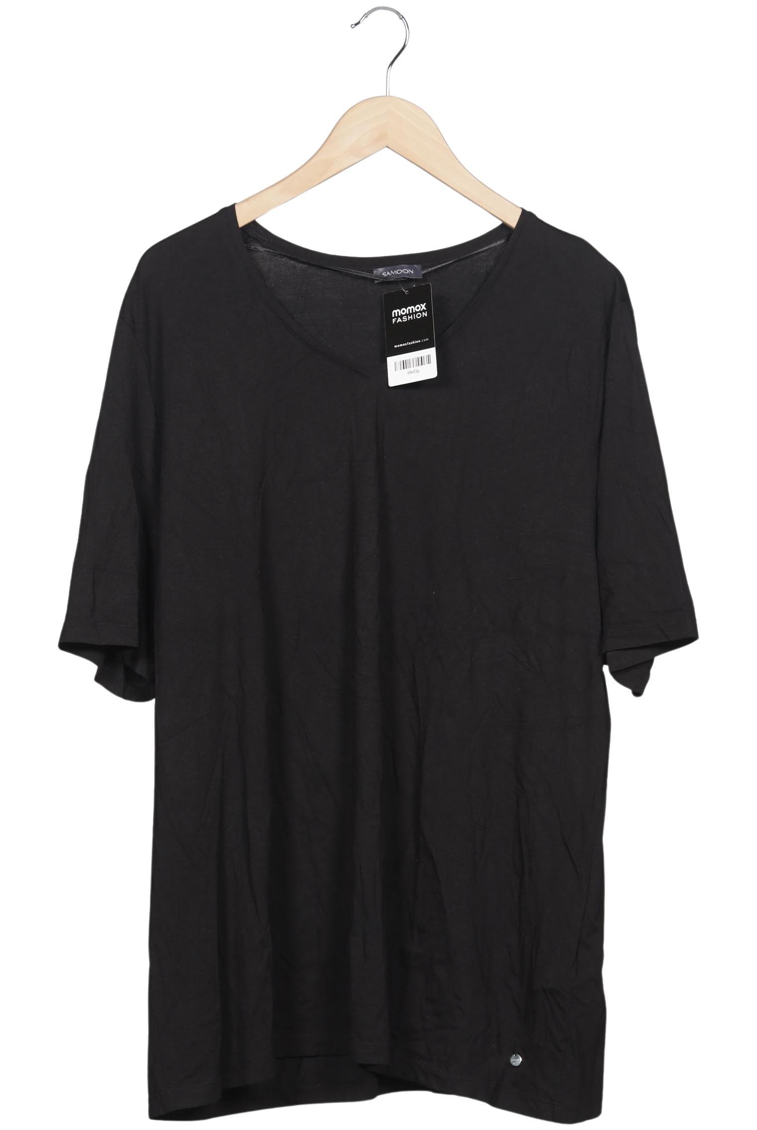 

Samoon by Gerry Weber Damen T-Shirt, schwarz, Gr. 52