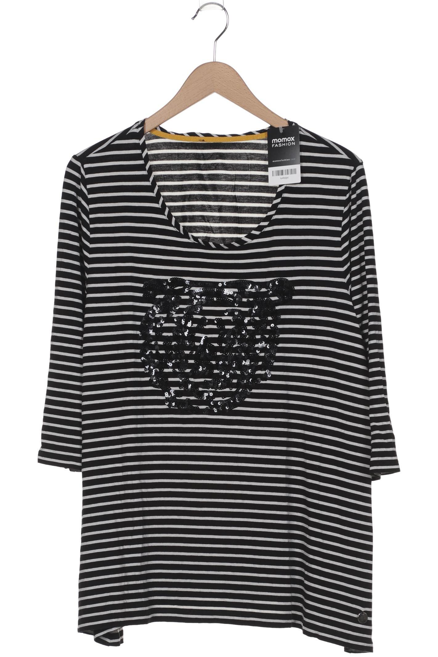 

Samoon by Gerry Weber Damen Langarmshirt, schwarz, Gr. 44