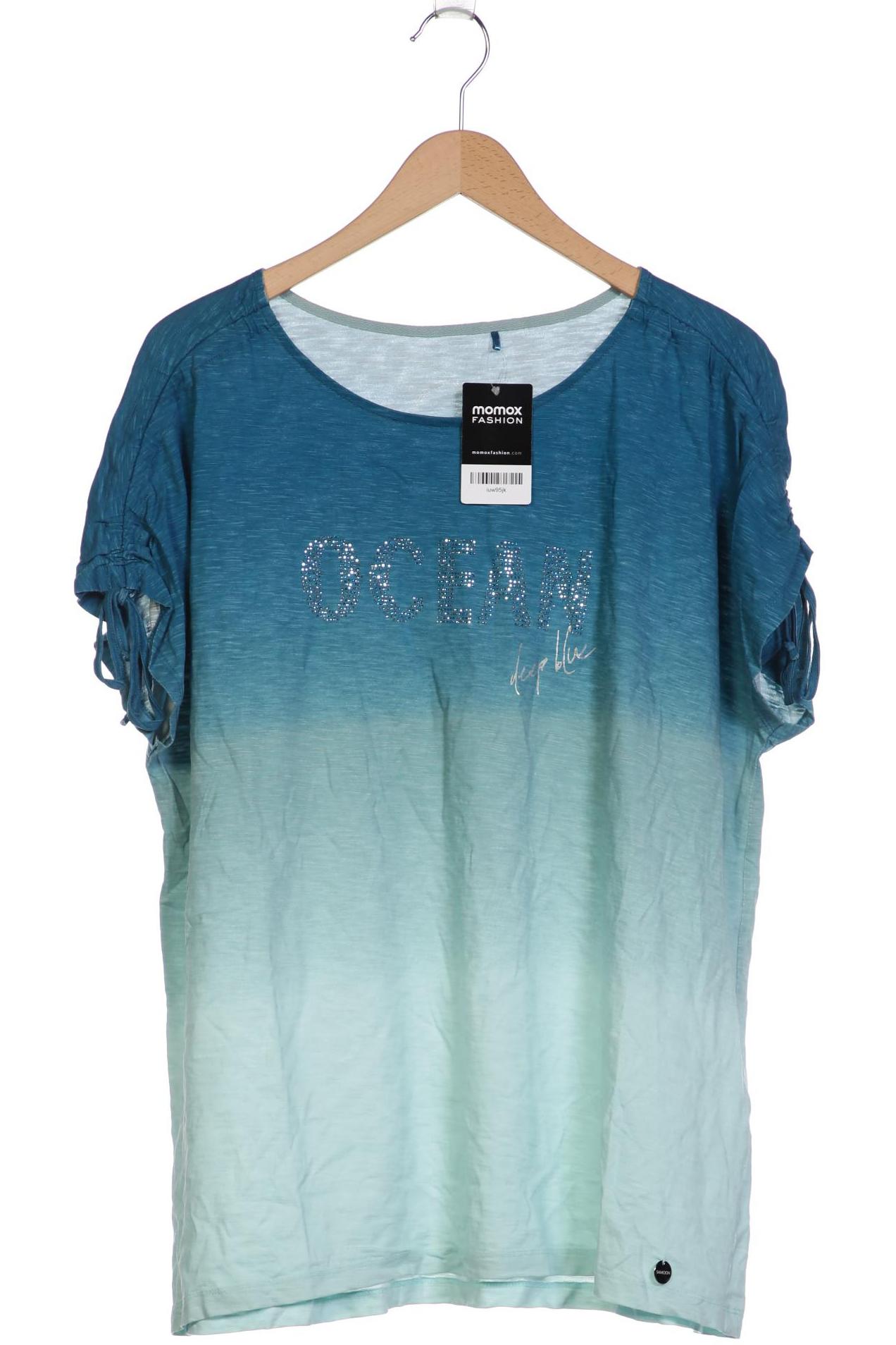 

Samoon by Gerry Weber Damen T-Shirt, blau, Gr. 48