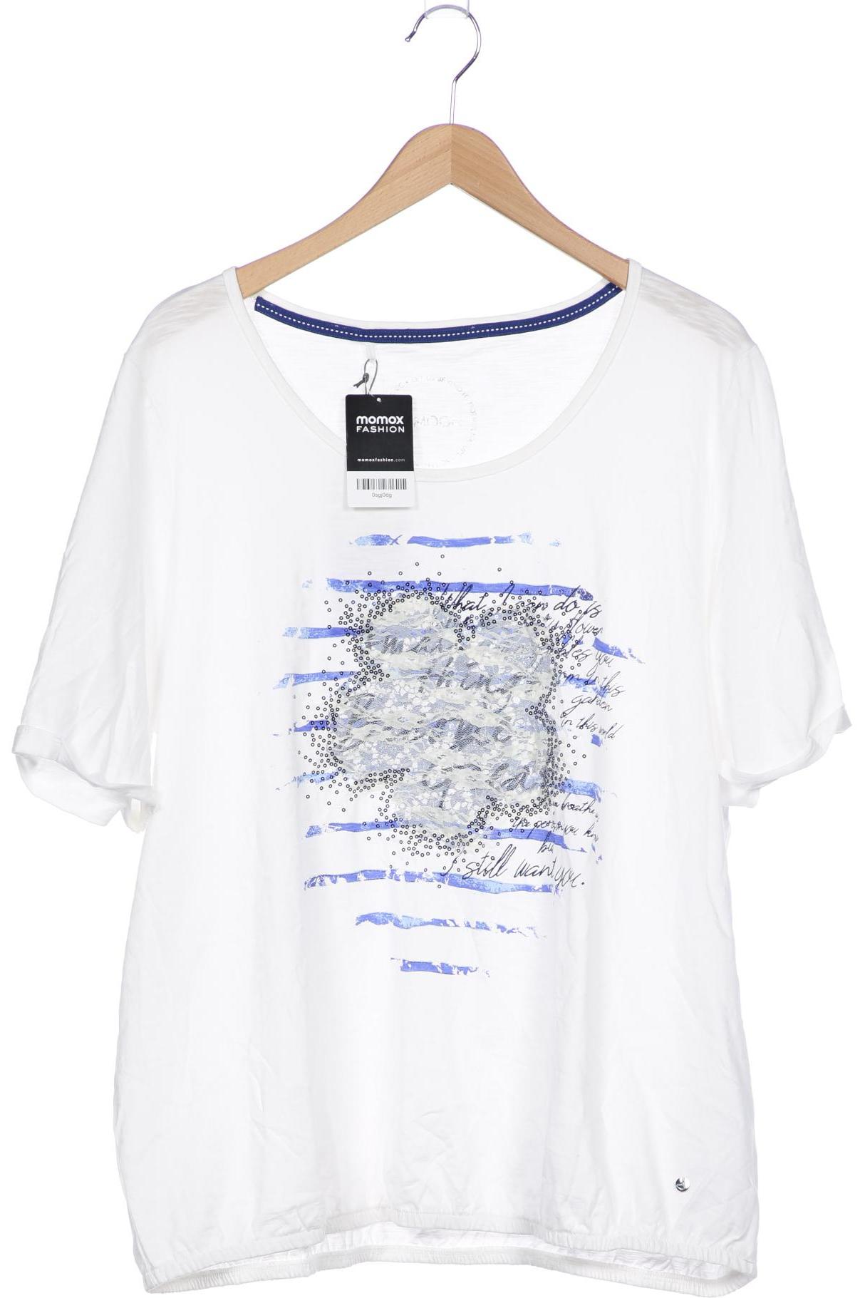 

Samoon by Gerry Weber Damen T-Shirt, cremeweiß, Gr. 48