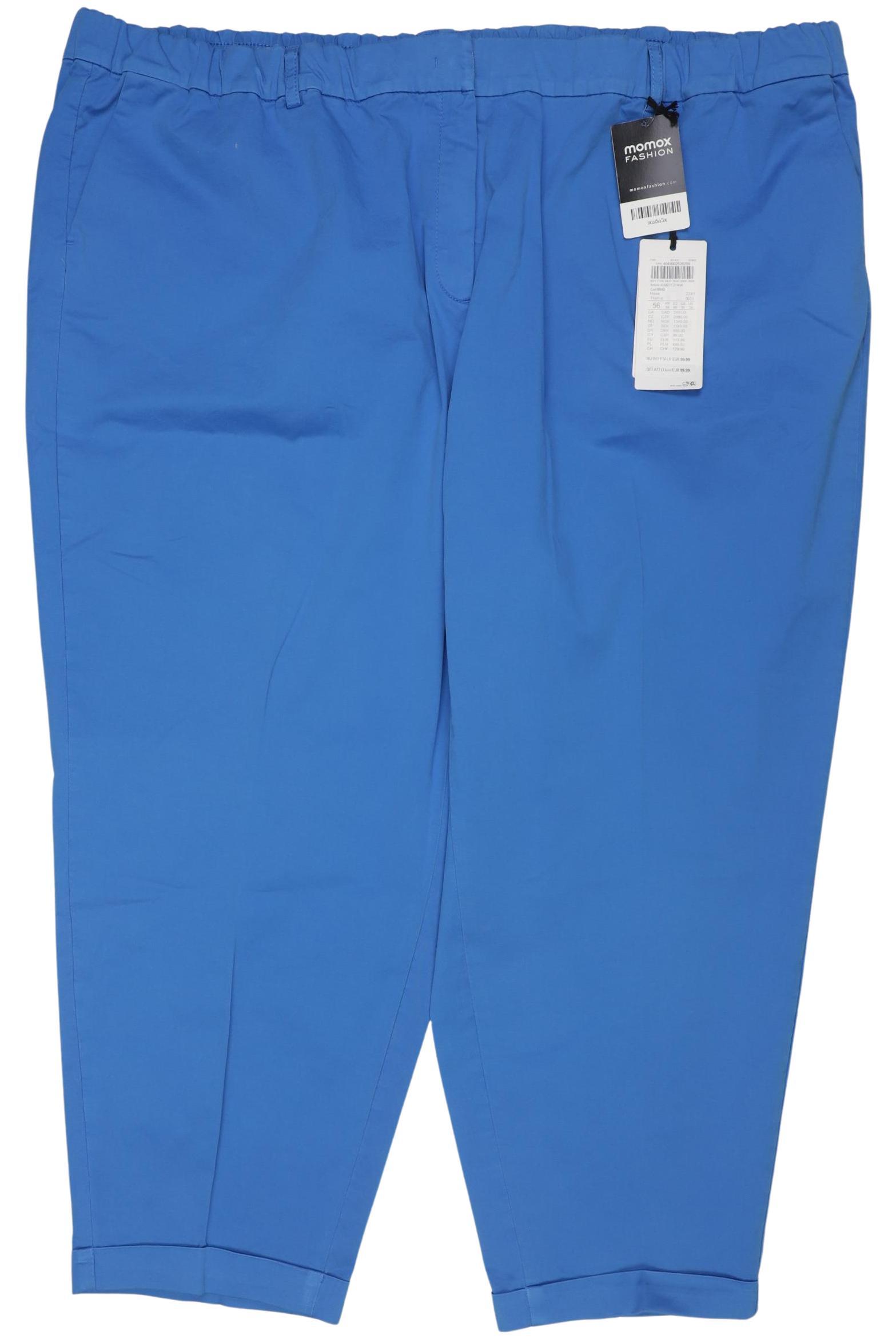 

Samoon by Gerry Weber Damen Stoffhose, blau, Gr. 56