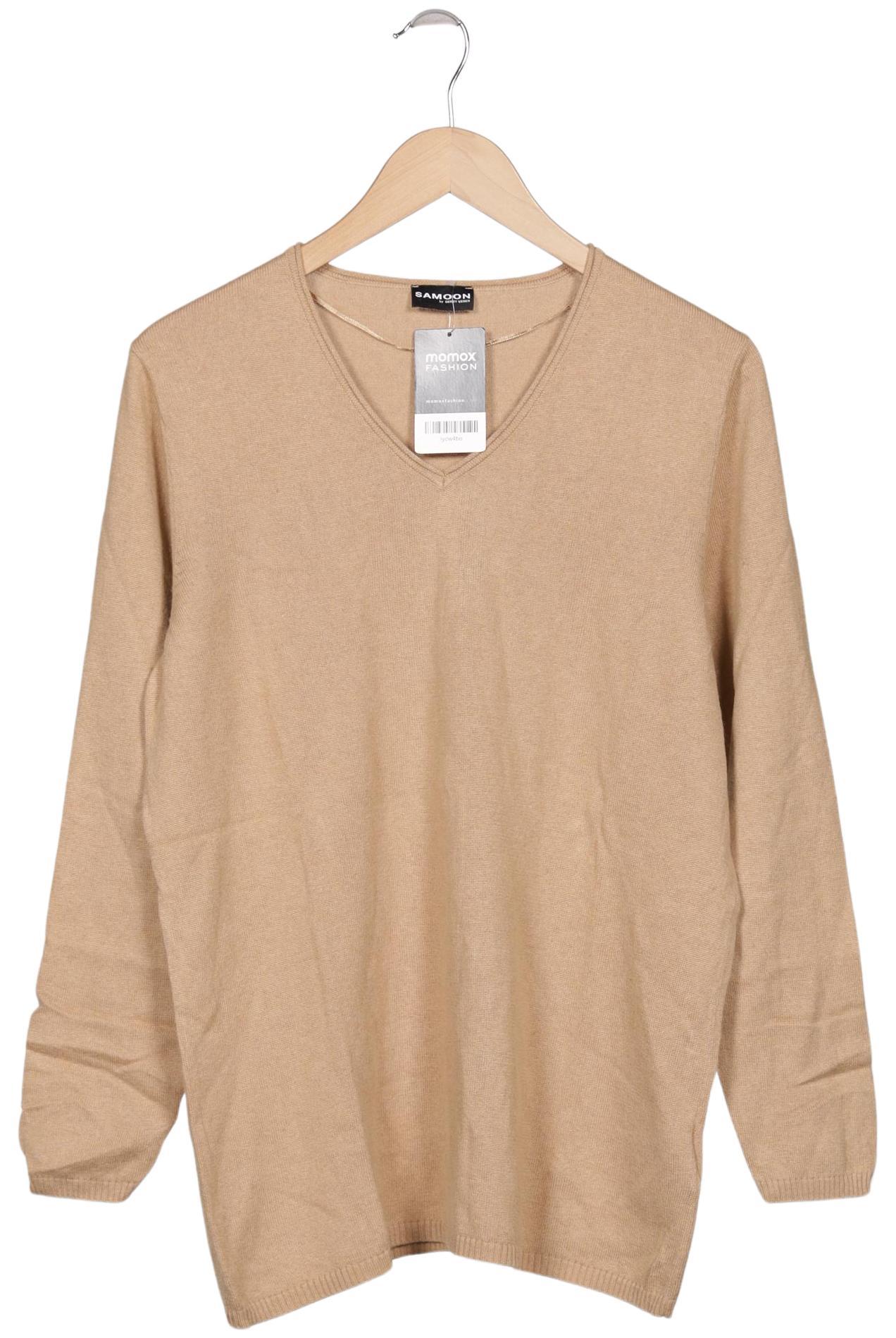 

Samoon by Gerry Weber Damen Pullover, beige, Gr. 46