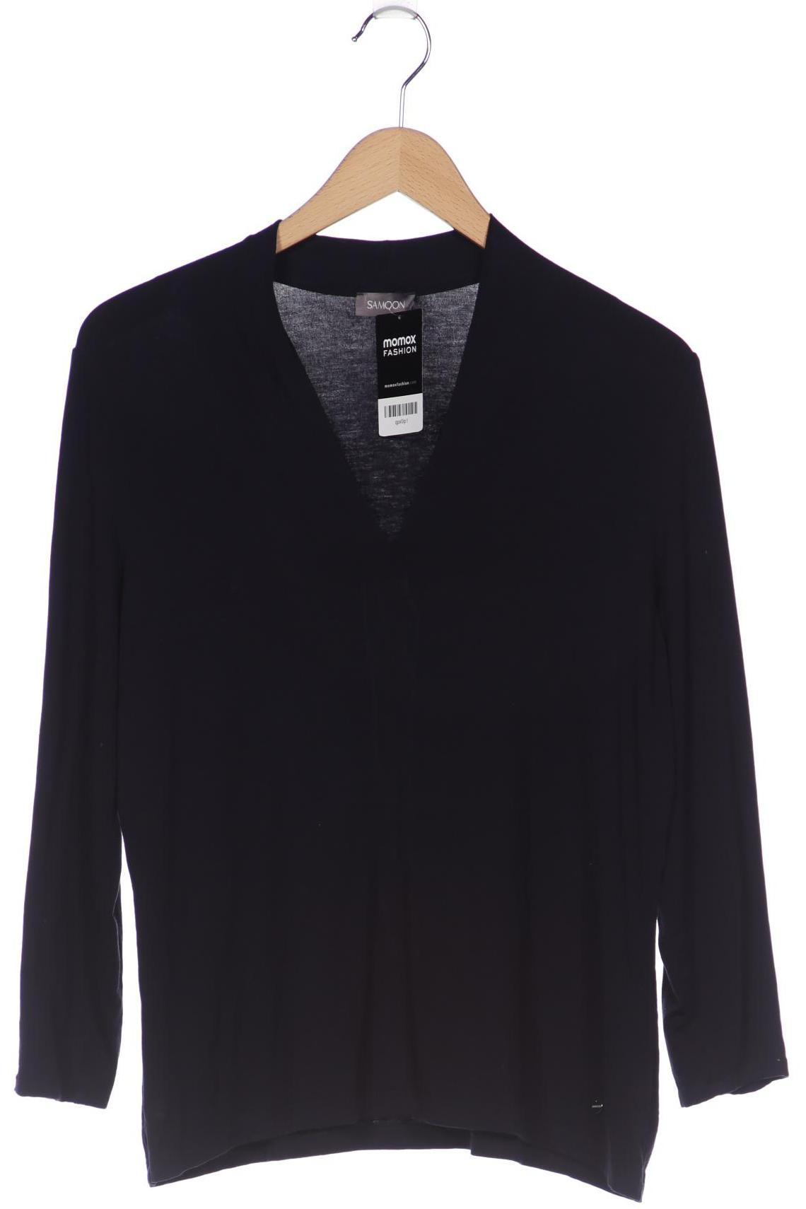 

Samoon by Gerry Weber Damen Langarmshirt, marineblau, Gr. 38