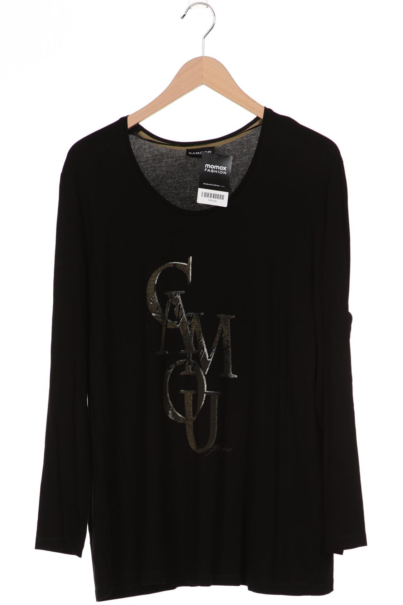 

SAMOON by Gerry Weber Damen Langarmshirt, schwarz