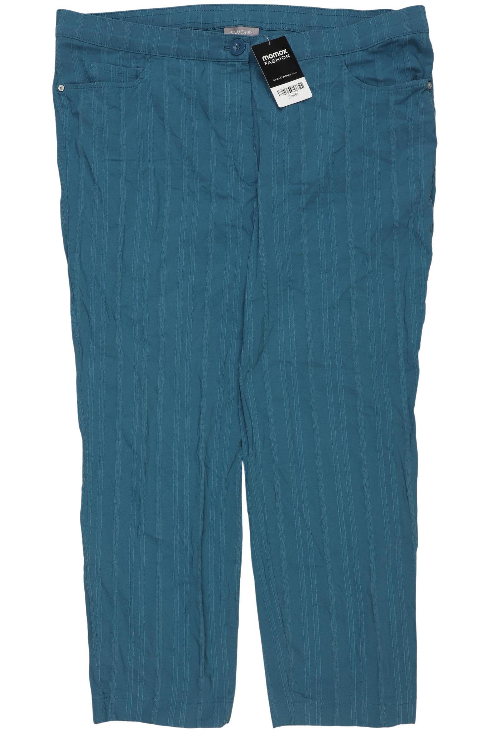 

Samoon by Gerry Weber Damen Stoffhose, türkis, Gr. 42