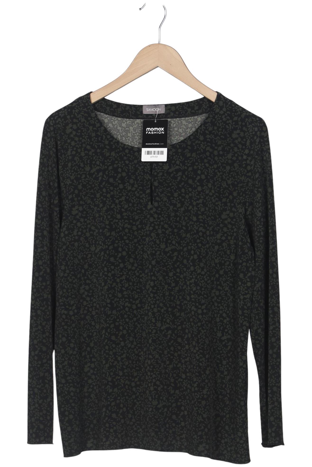 

Samoon by Gerry Weber Damen Langarmshirt, grün, Gr. 42