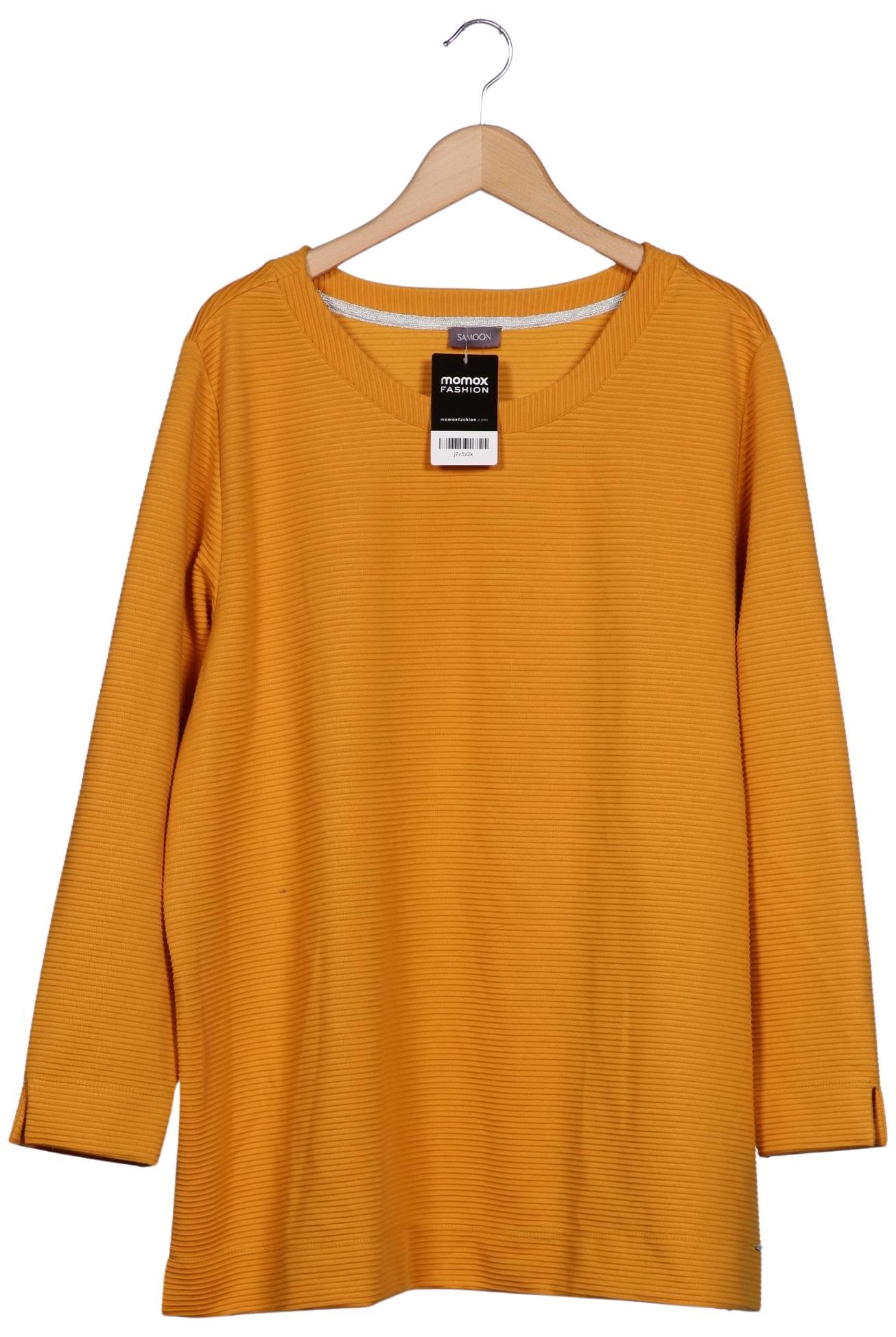 

Samoon by Gerry Weber Damen Sweatshirt, gelb, Gr. 50