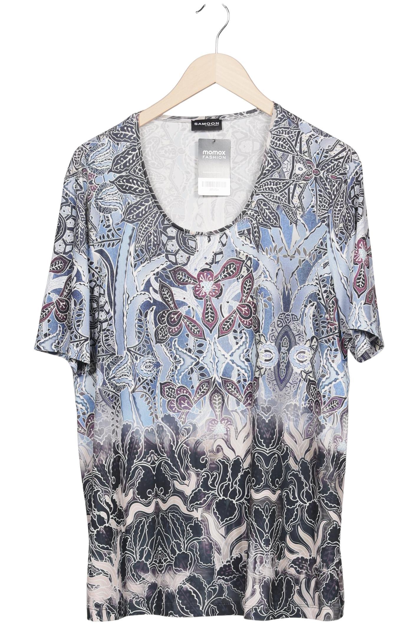 

Samoon by Gerry Weber Damen T-Shirt, mehrfarbig, Gr. 48