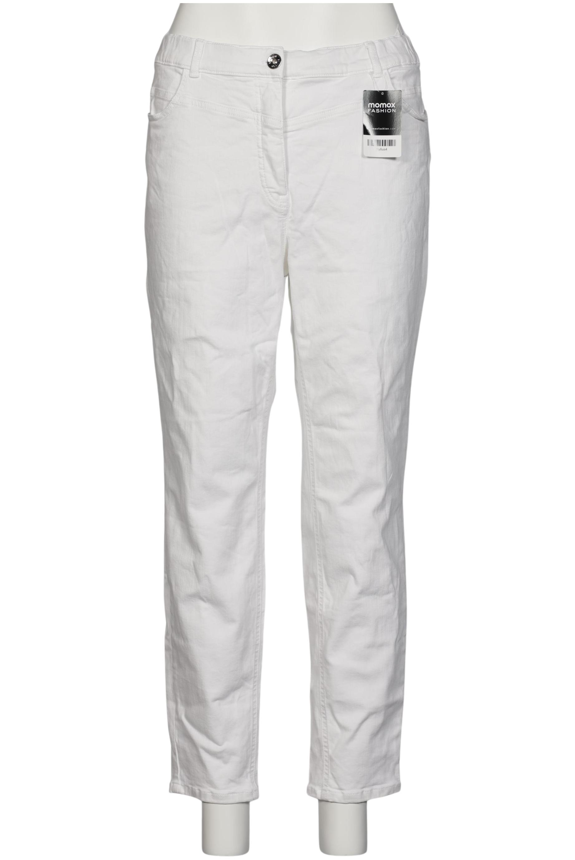

Samoon by Gerry Weber Damen Jeans, weiß, Gr. 48