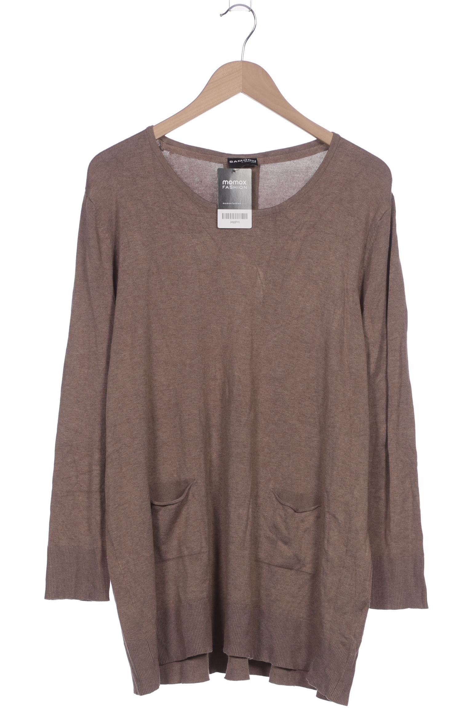 

Samoon by Gerry Weber Damen Pullover, braun, Gr. 48
