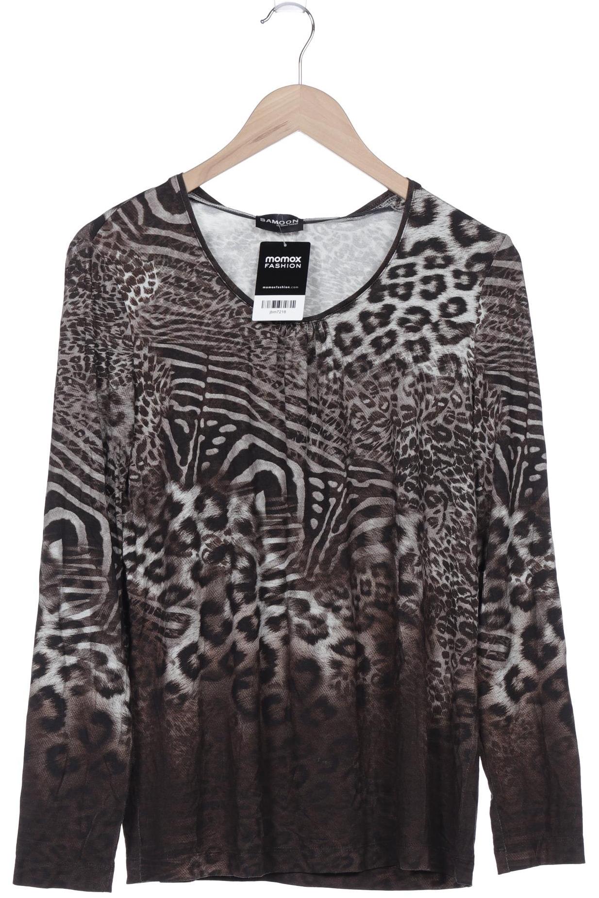 

Samoon by Gerry Weber Damen Langarmshirt, braun, Gr. 42