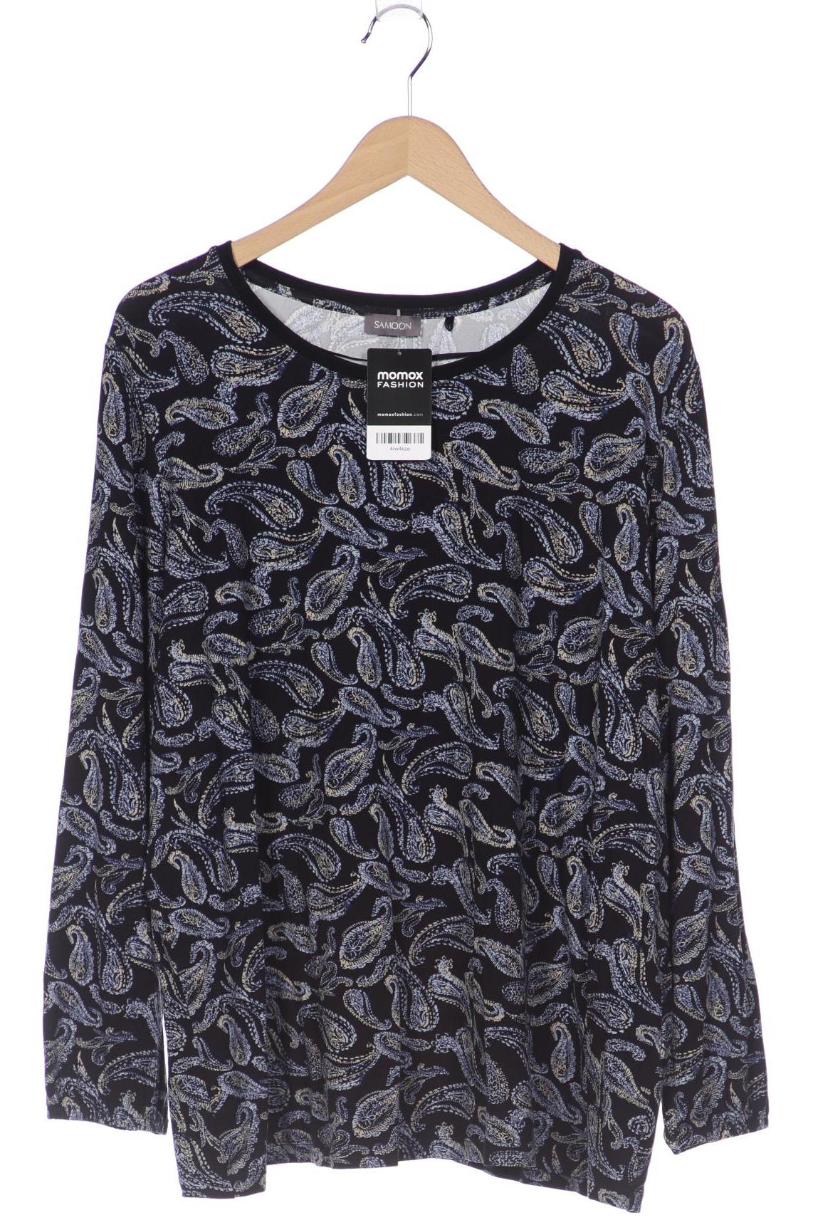 

SAMOON by Gerry Weber Damen Langarmshirt, marineblau