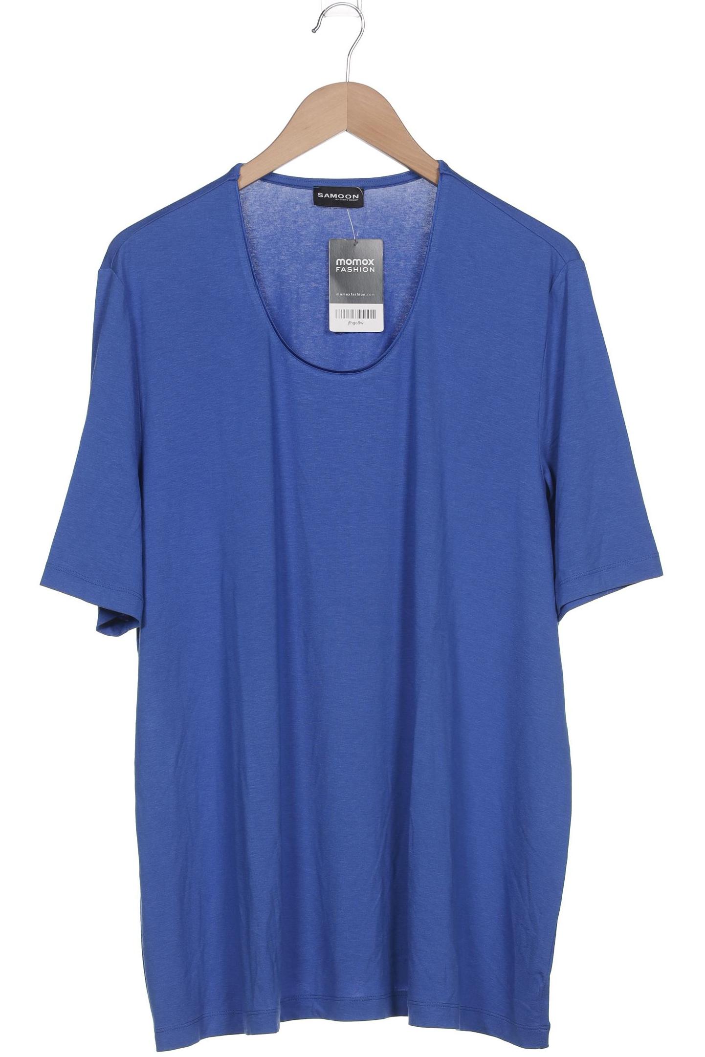 

Samoon by Gerry Weber Damen T-Shirt, blau, Gr. 48
