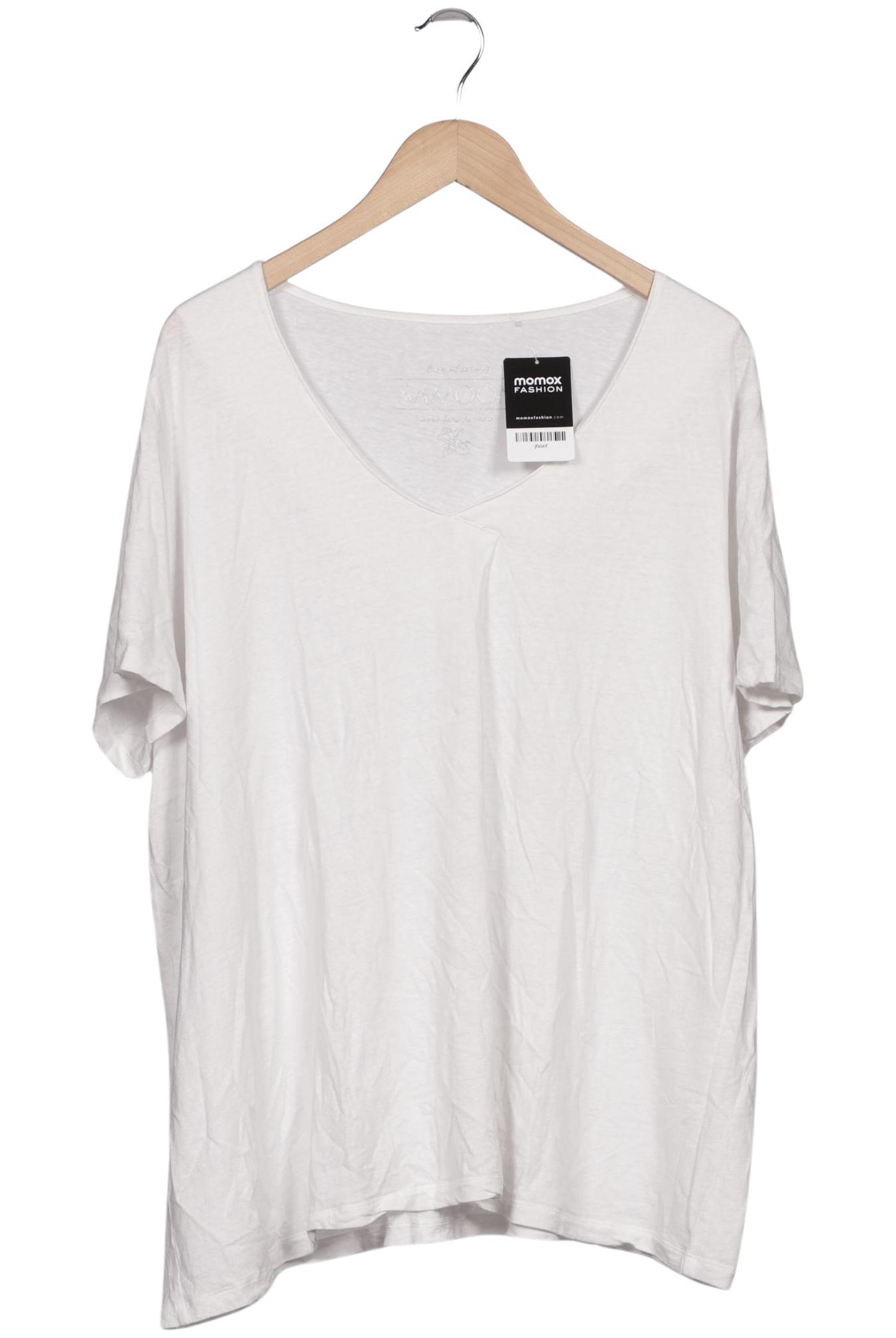 

Samoon by Gerry Weber Damen T-Shirt, weiß, Gr. 48