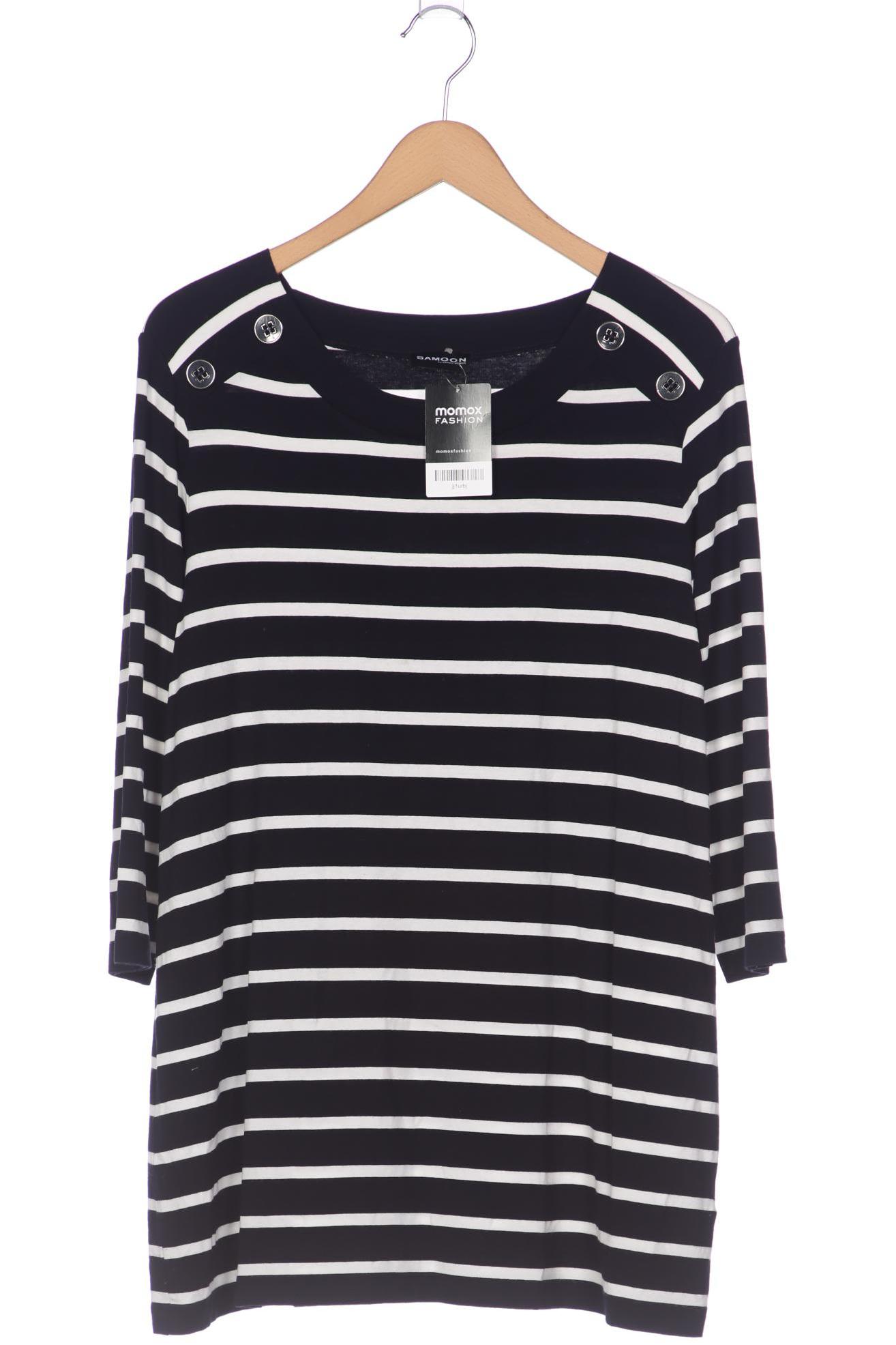 

Samoon by Gerry Weber Damen Langarmshirt, schwarz, Gr. 44