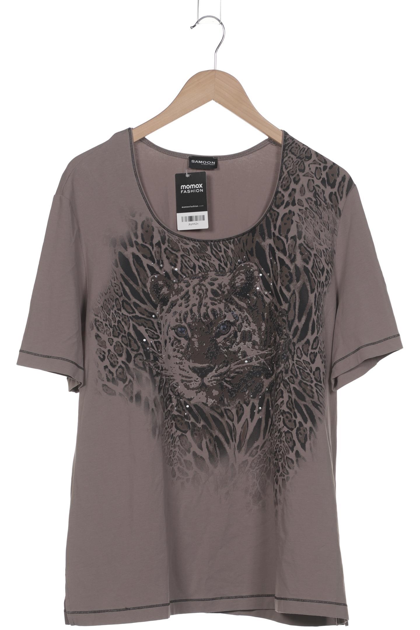 

Samoon by Gerry Weber Damen T-Shirt, grau, Gr. 50