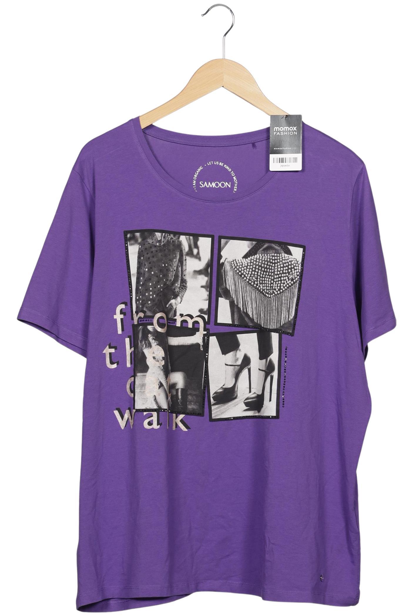 

Samoon by Gerry Weber Damen T-Shirt, flieder, Gr. 50