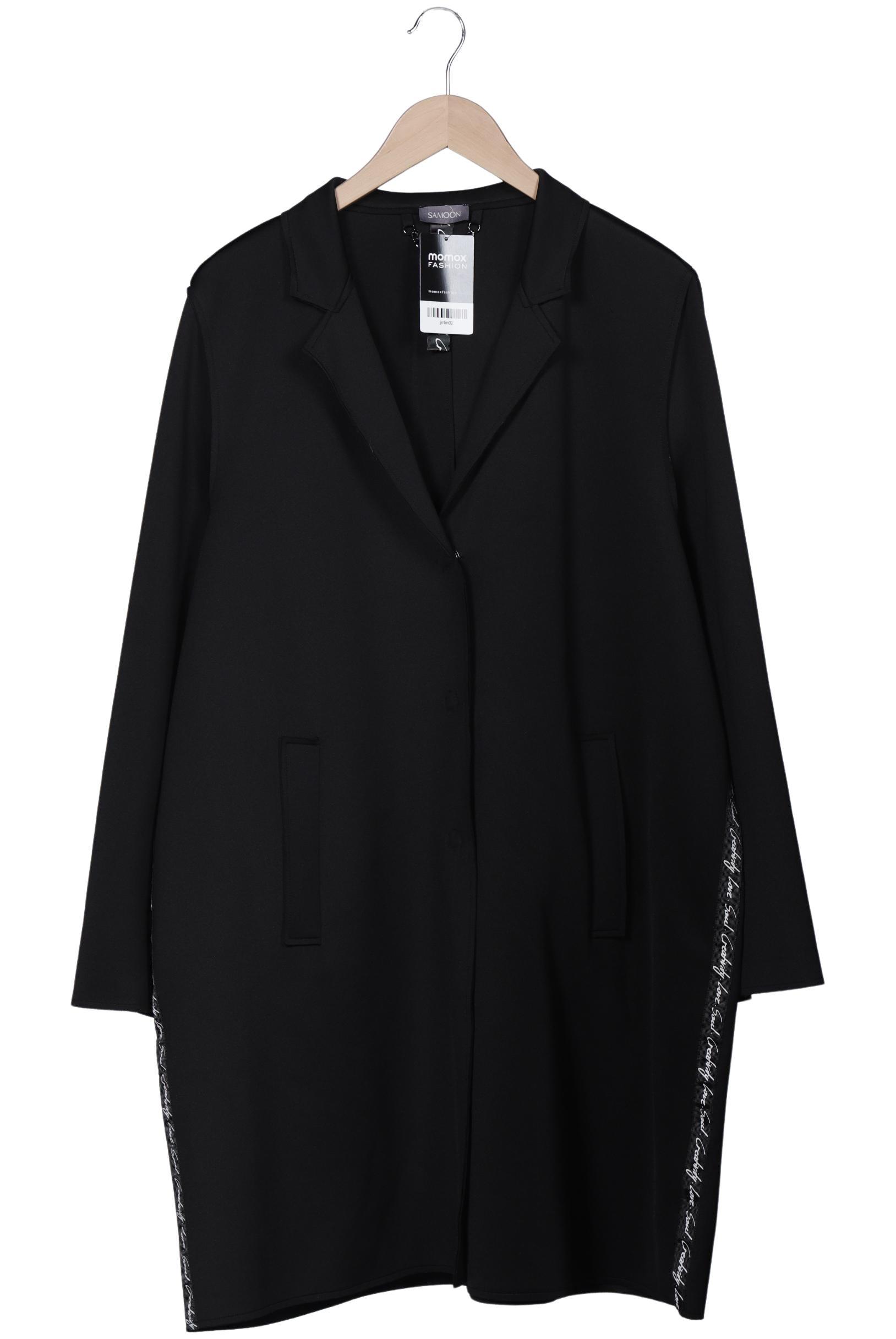 

Samoon by Gerry Weber Damen Mantel, schwarz, Gr. 48