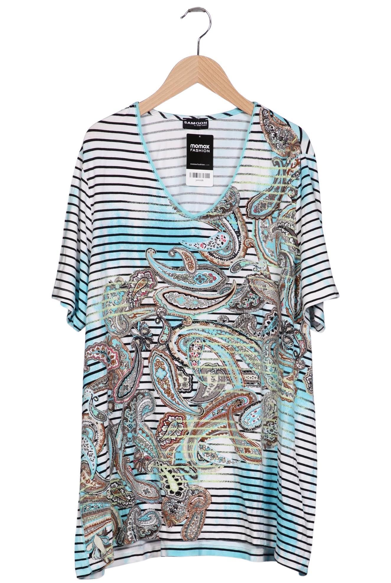 

Samoon by Gerry Weber Damen T-Shirt, hellblau, Gr. 48
