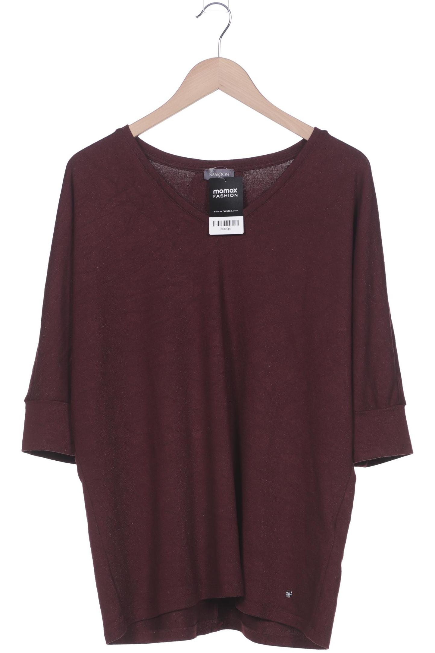 

SAMOON by Gerry Weber Damen T-Shirt, bordeaux