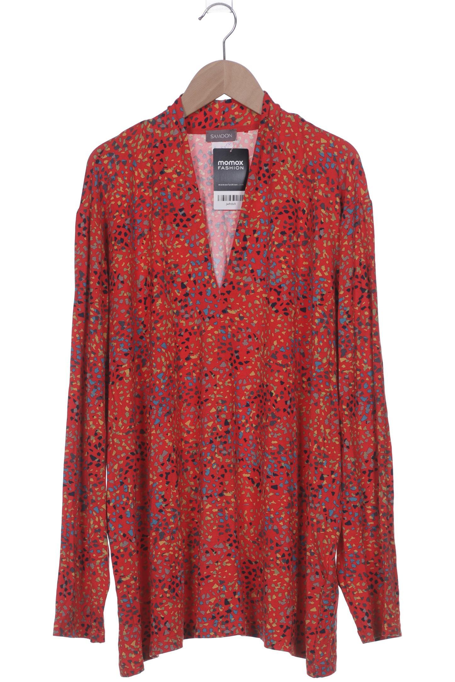 

Samoon by Gerry Weber Damen Langarmshirt, rot, Gr. 52