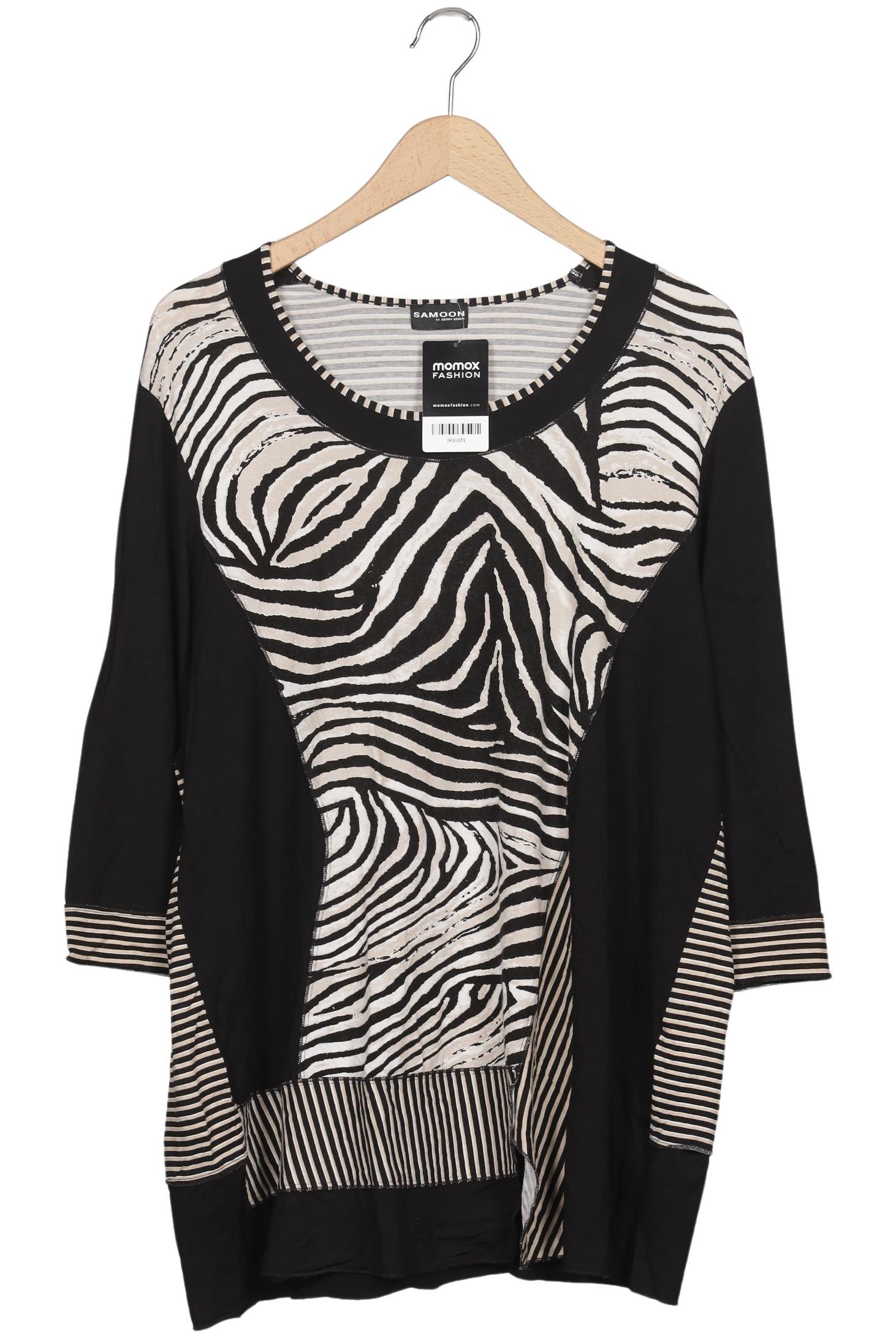 

Samoon by Gerry Weber Damen T-Shirt, mehrfarbig, Gr. 50