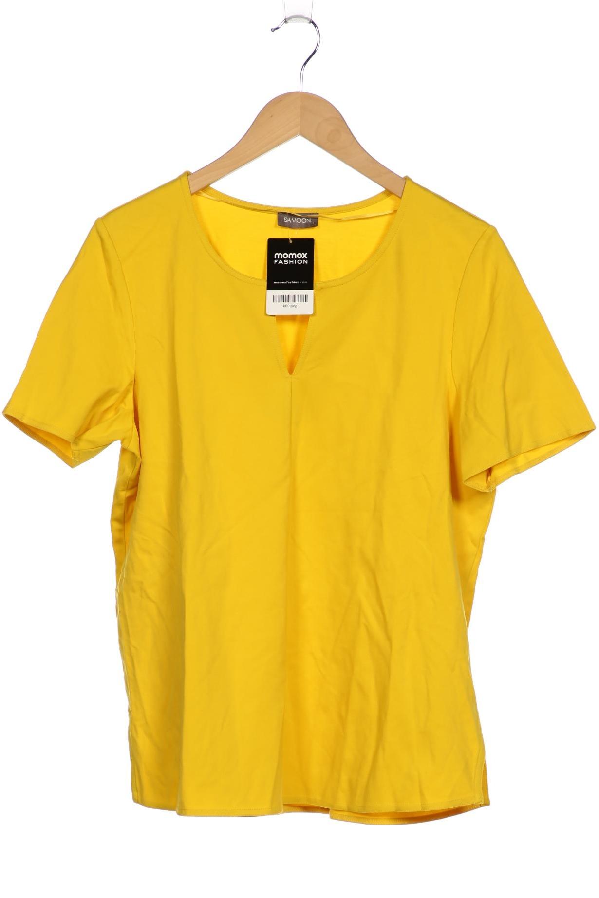 

Samoon by Gerry Weber Damen T-Shirt, gelb, Gr. 42