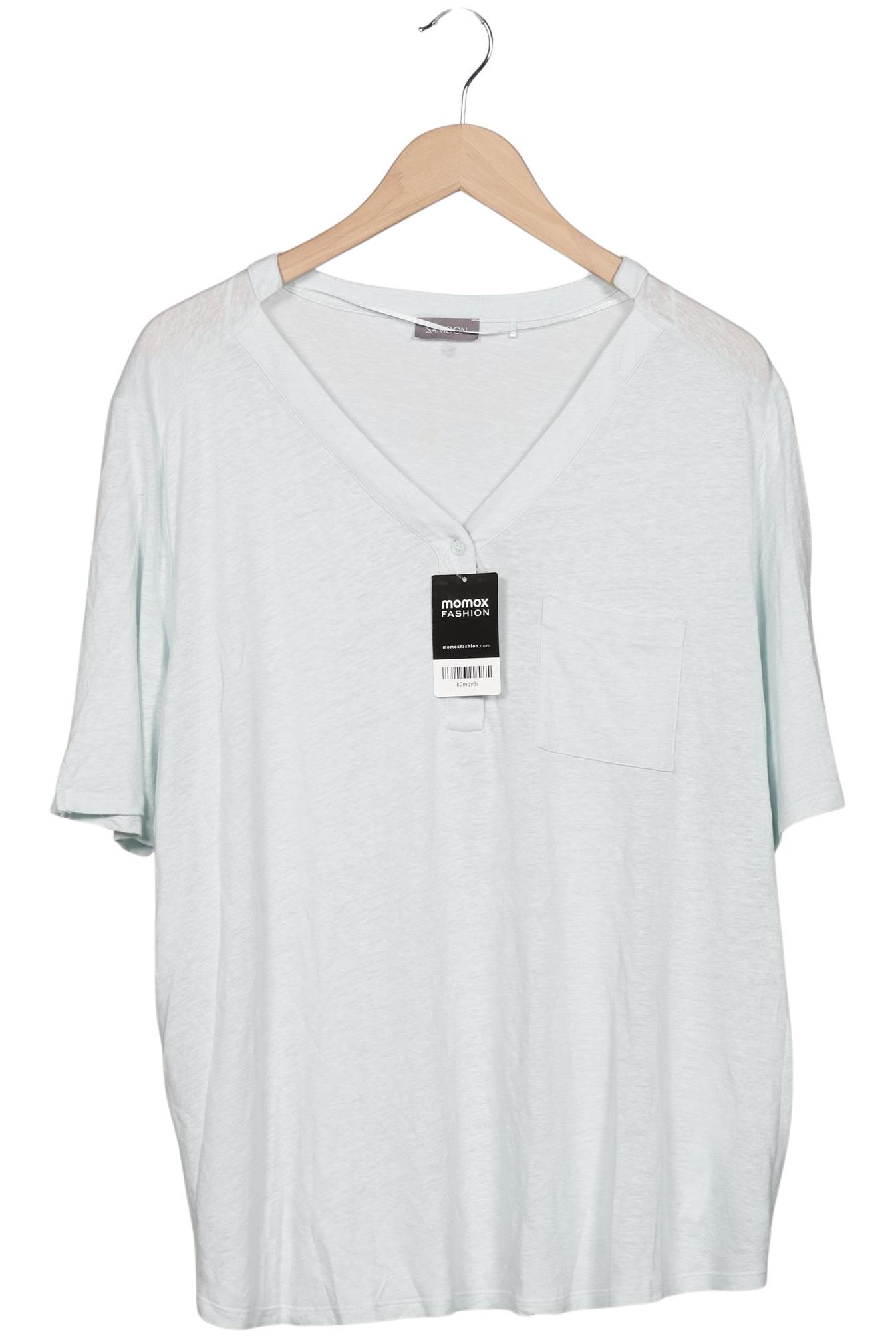 

Samoon by Gerry Weber Damen T-Shirt, hellblau, Gr. 48